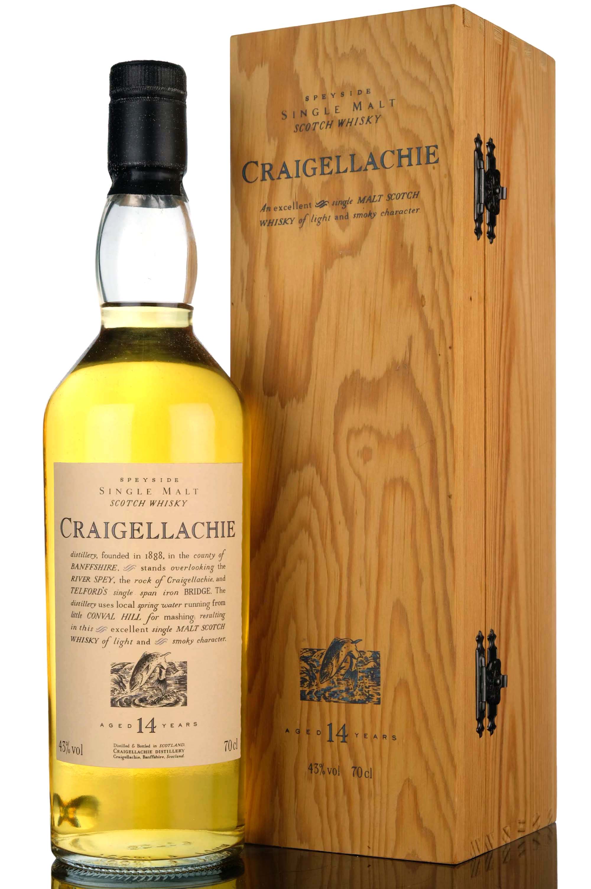 Craigellachie 14 Year Old - Flora & Fauna - Wooden Box