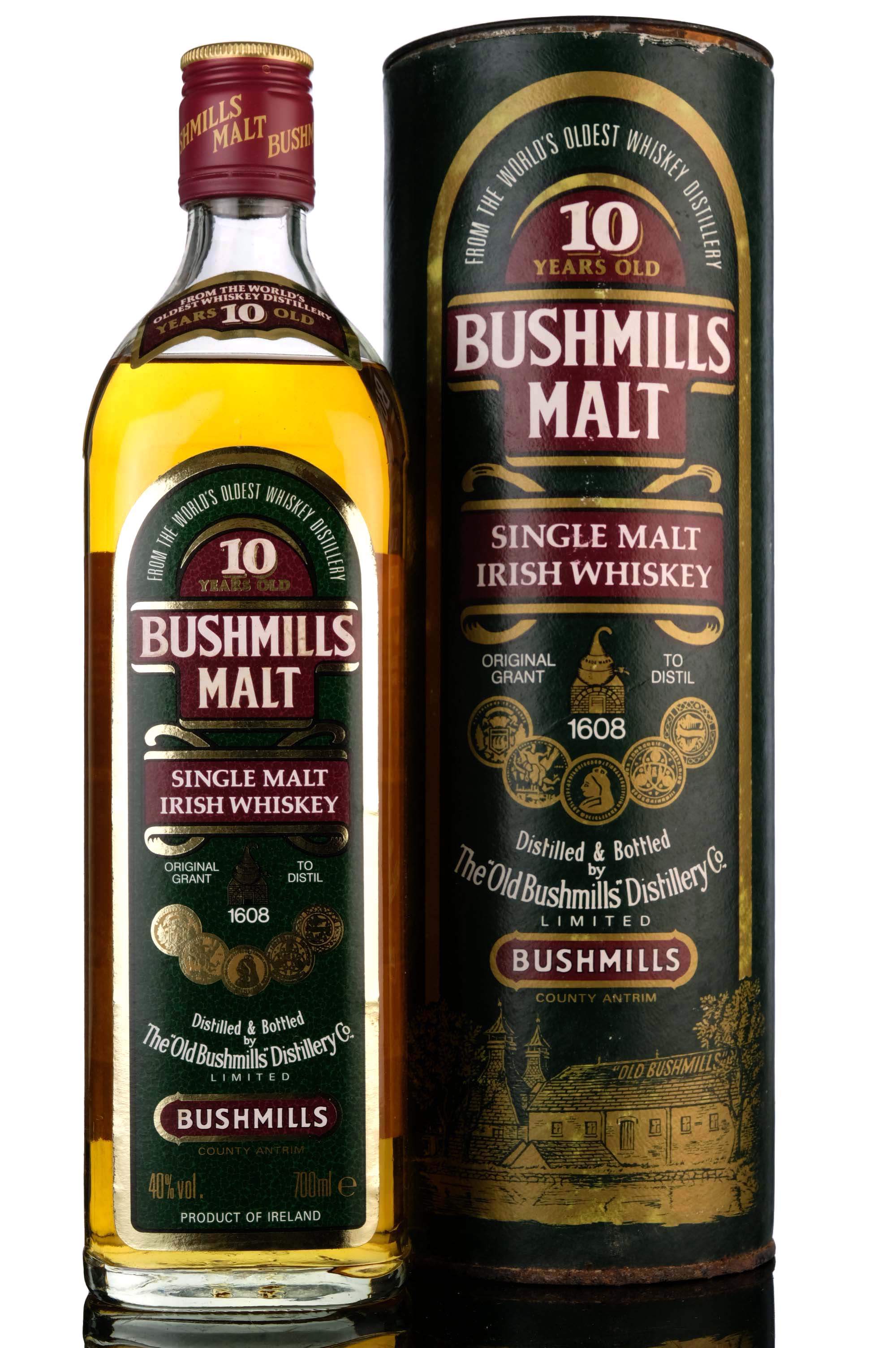 Bushmills Malt 10 Year Old - 1990s