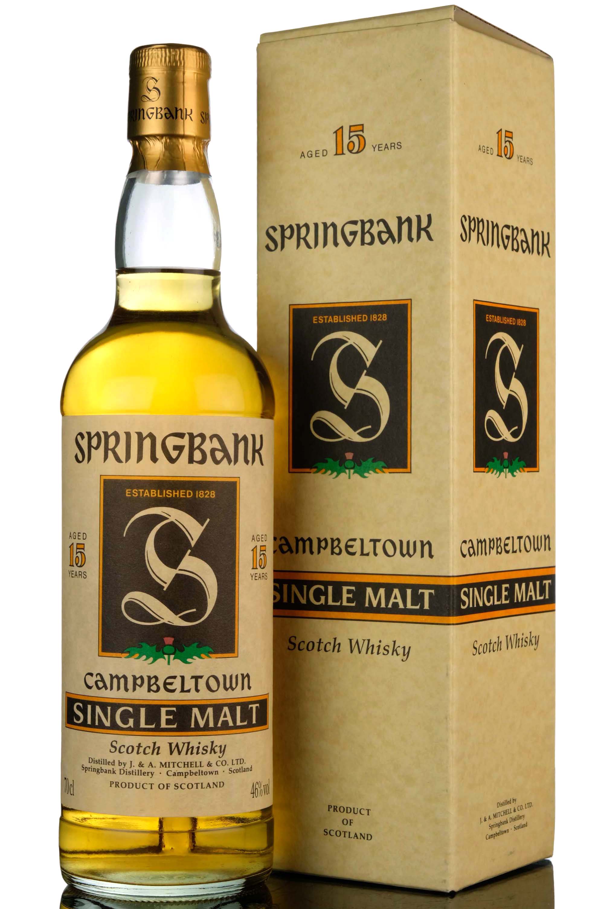 Springbank 15 Year Old - 1990s