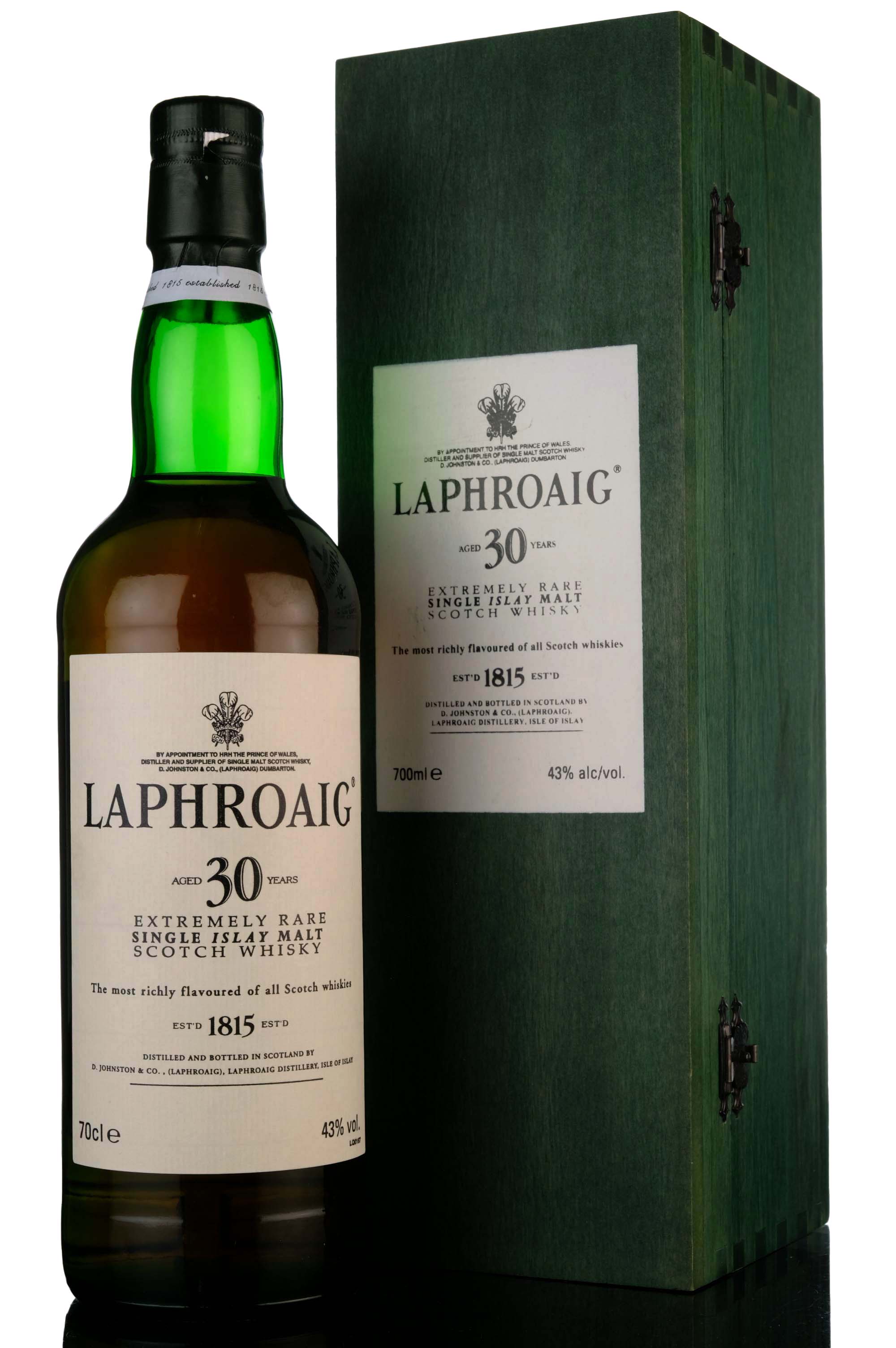 Laphroaig 30 Year Old - Circa 2000