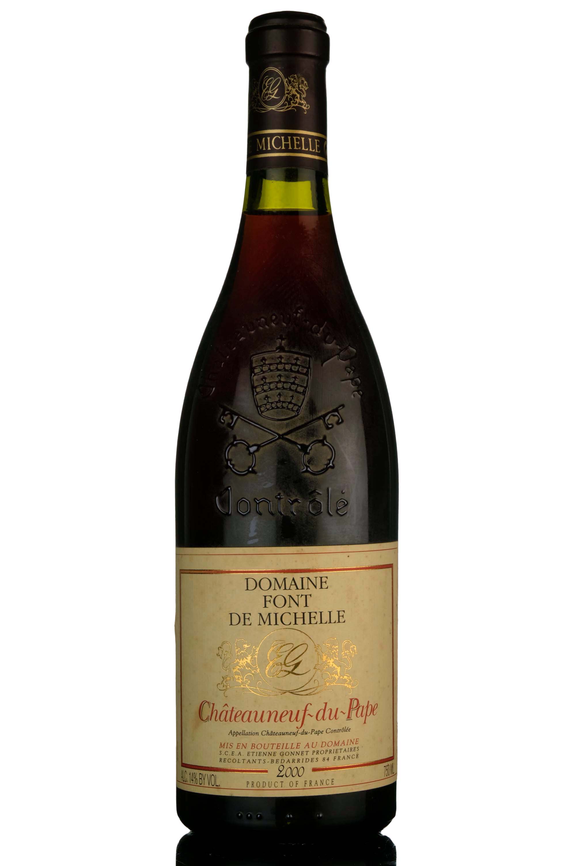 Châteauneuf-Du-Pape 2000 Domaine Font De Michelle