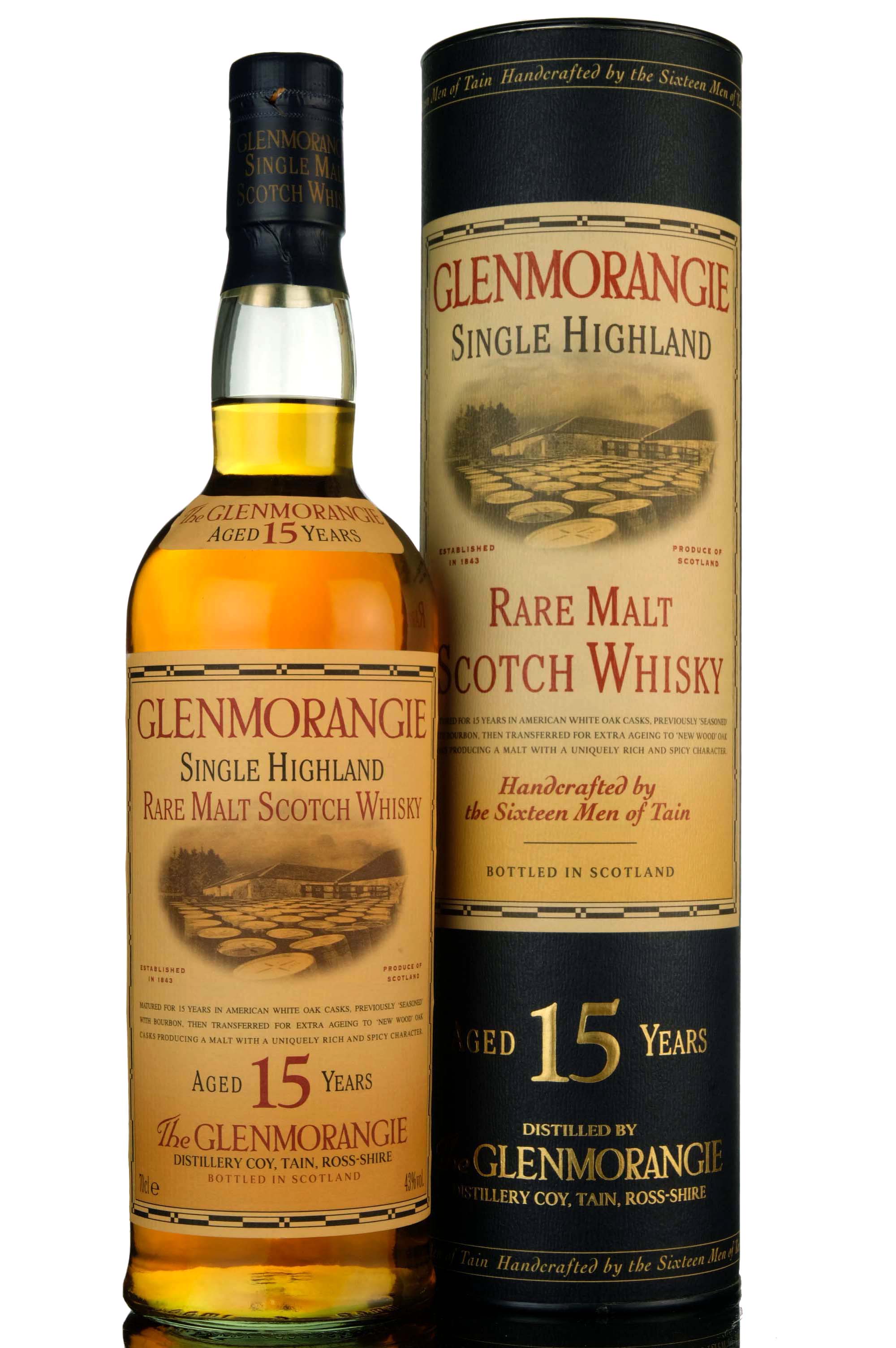 Glenmorangie 15 Year Old - Circa 2000