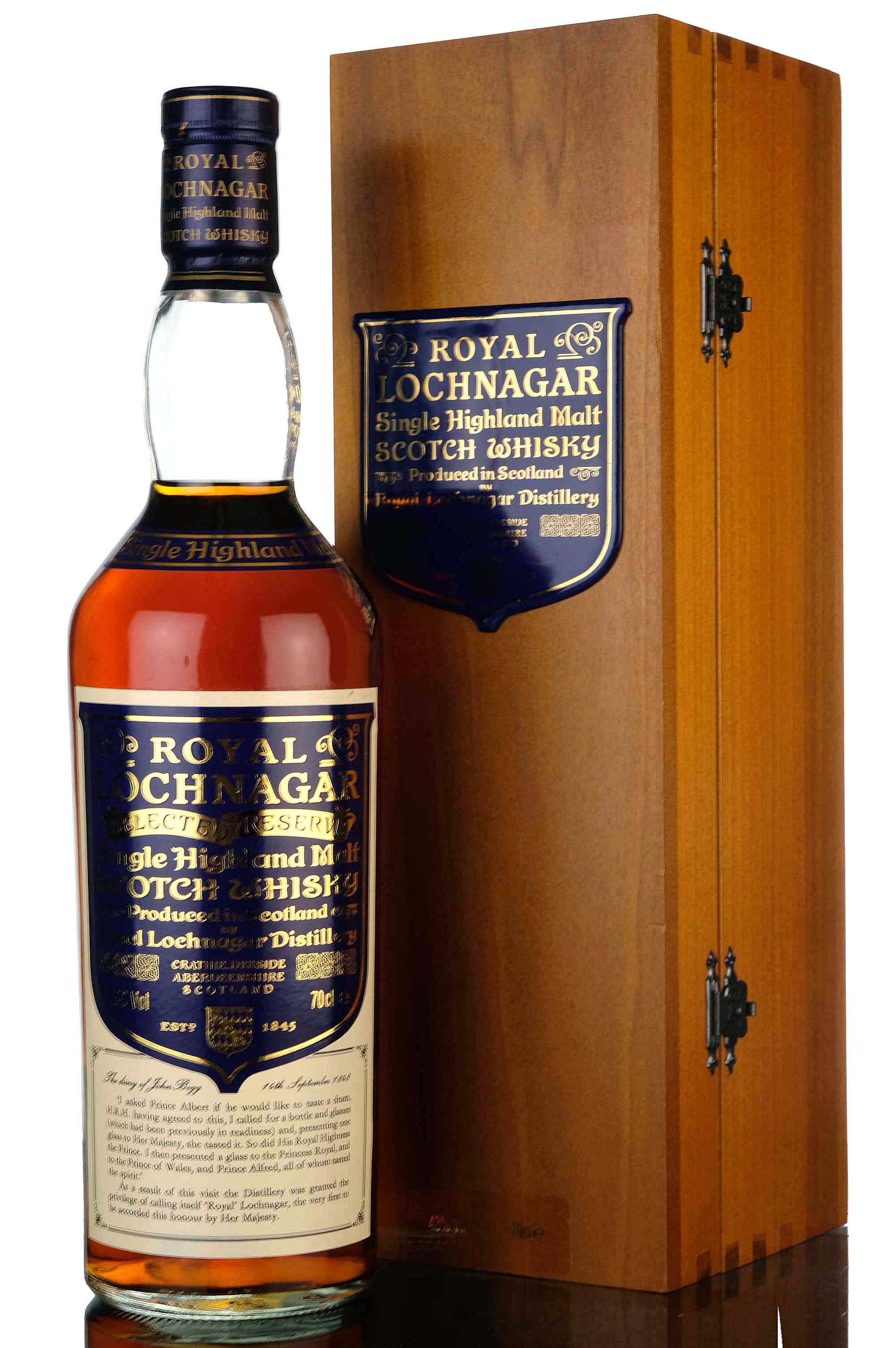 Royal Lochnagar Selected Reserve - Circa 2000