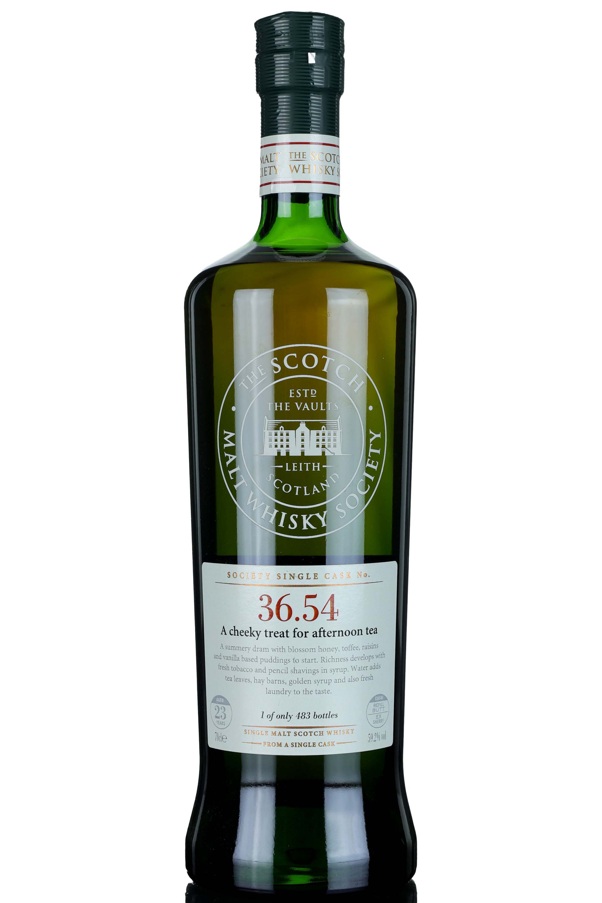 Benrinnes 1988 - 23 Year Old - SMWS 36.54 - A Cheeky Treat For Afternoon Tea