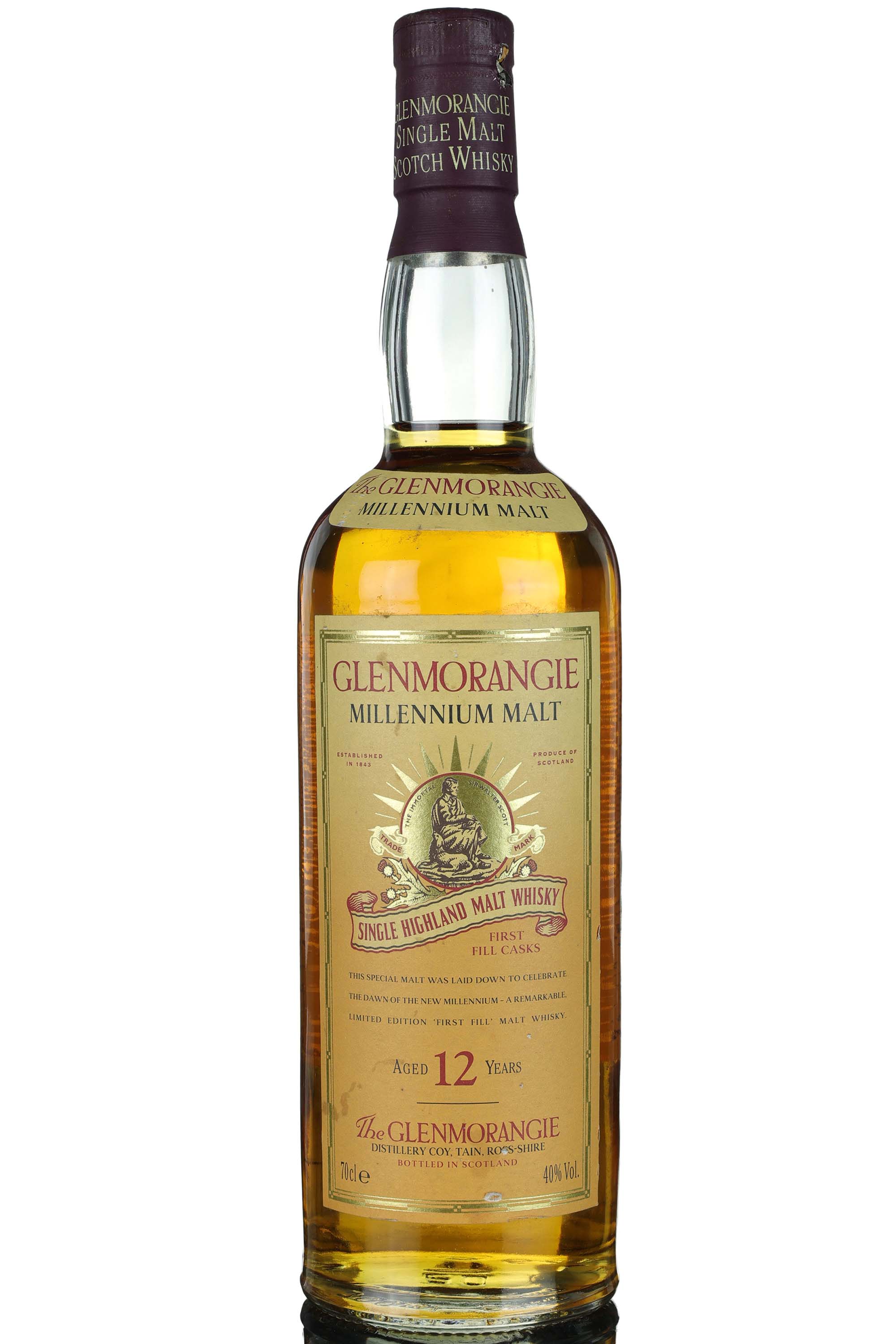 Glenmorangie 12 Year Old - Millennium Malt