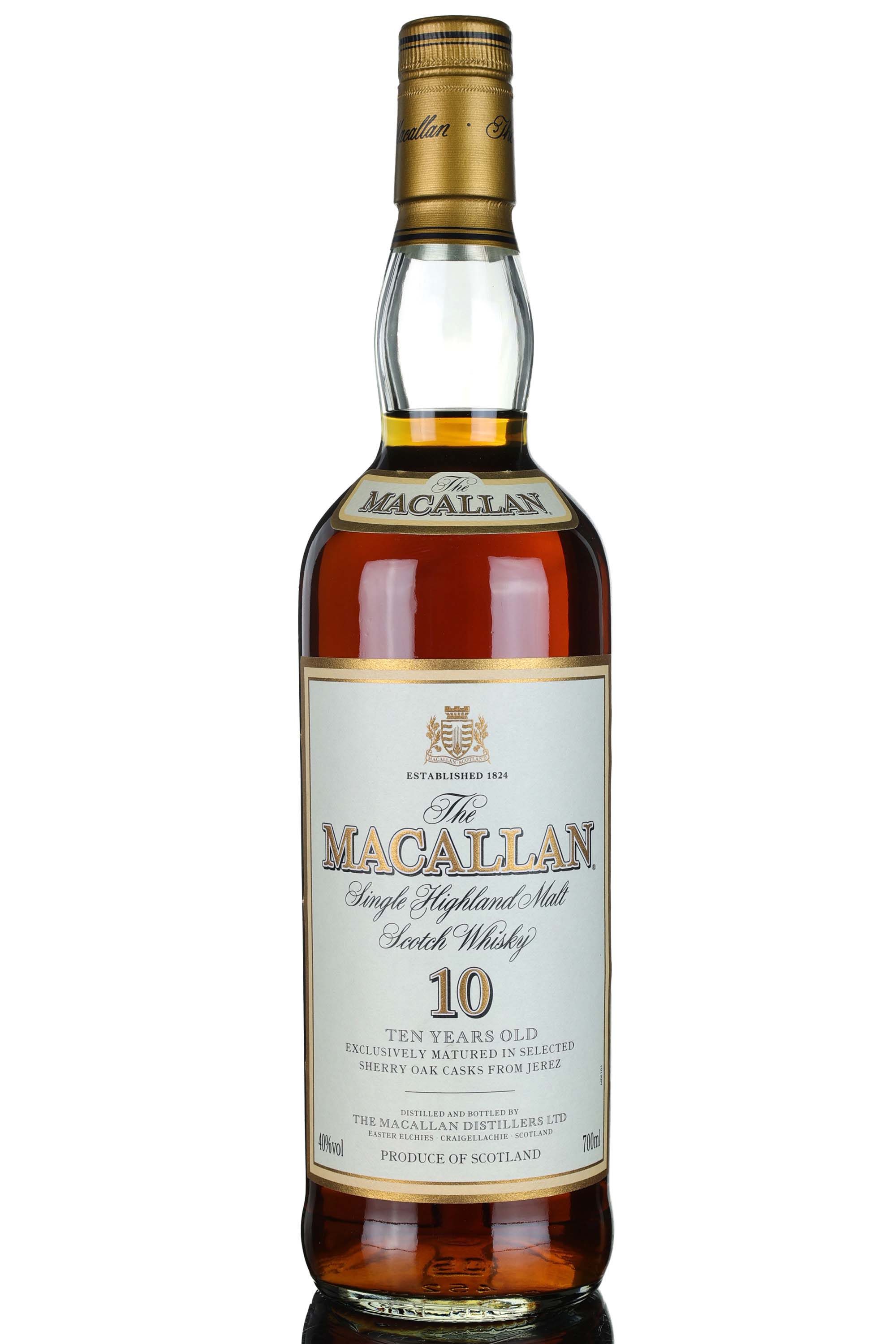 Macallan 10 Year Old - Sherry Cask - Early 2000s