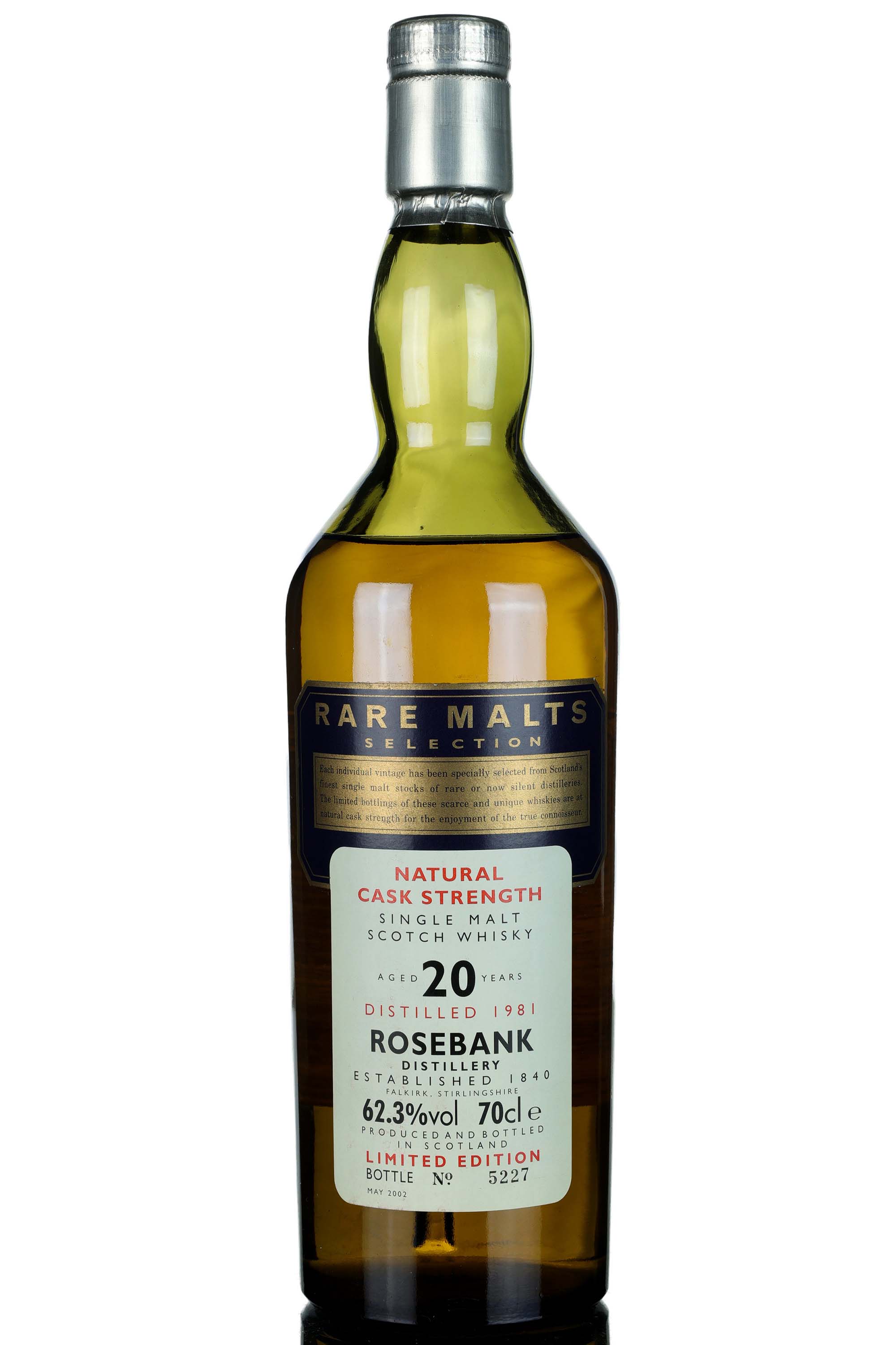 Rosebank 1981-2002 - 20 Year Old - Rare Malts 62.3%