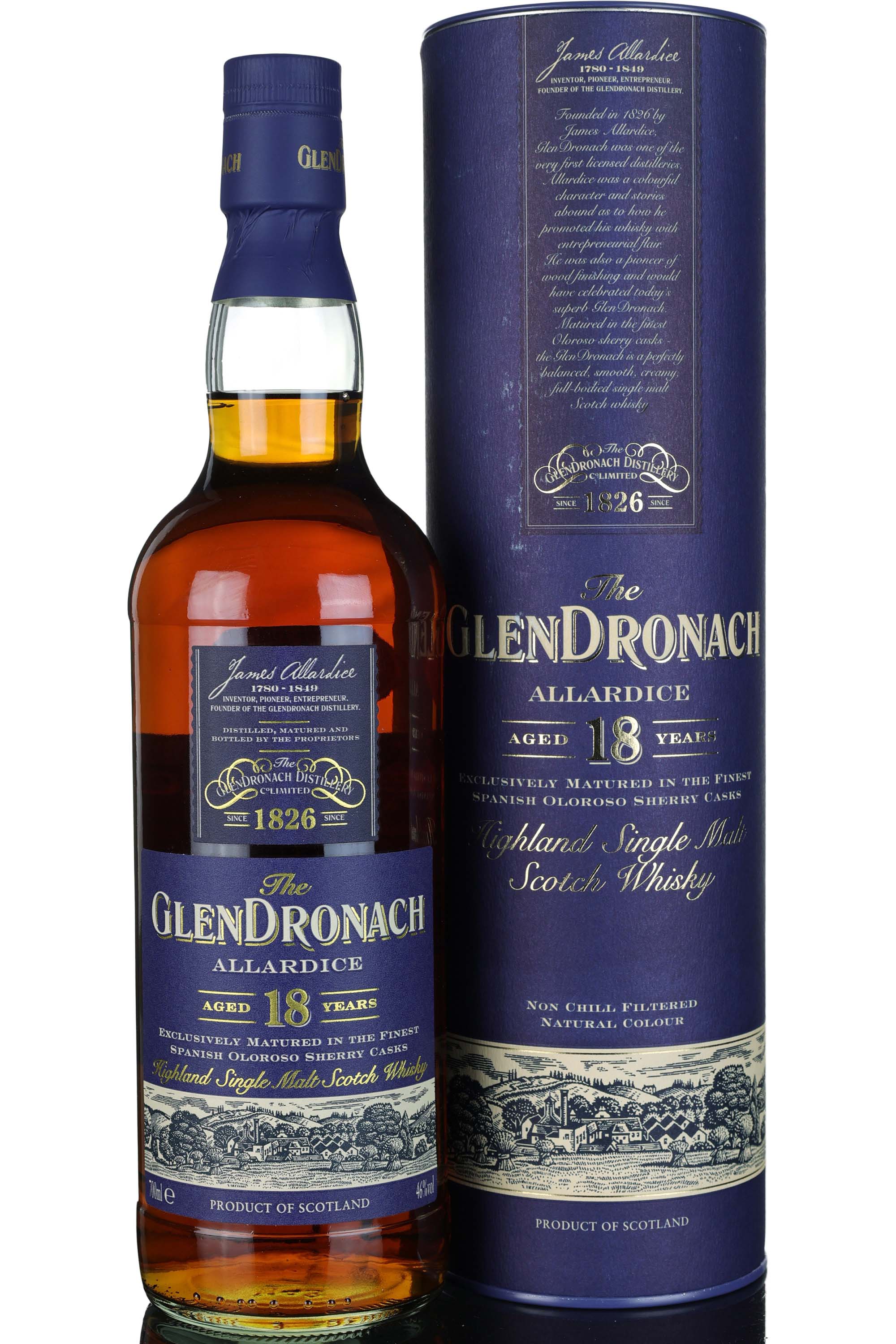 Glendronach 18 Year Old - Allardice - Lot 1 - 2009 Release