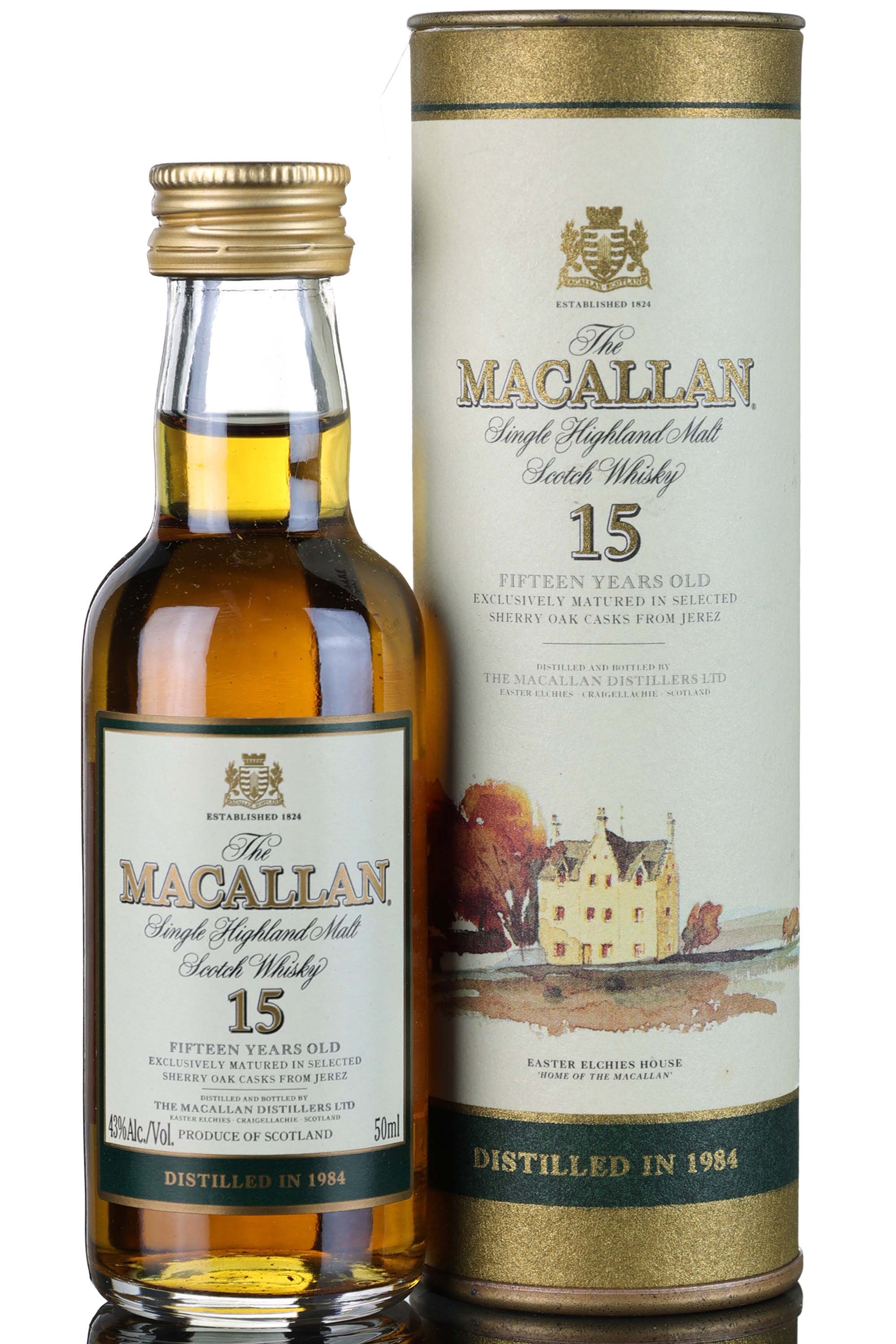 Macallan 1984 - 15 Year Old - Sherry Cask - Miniature