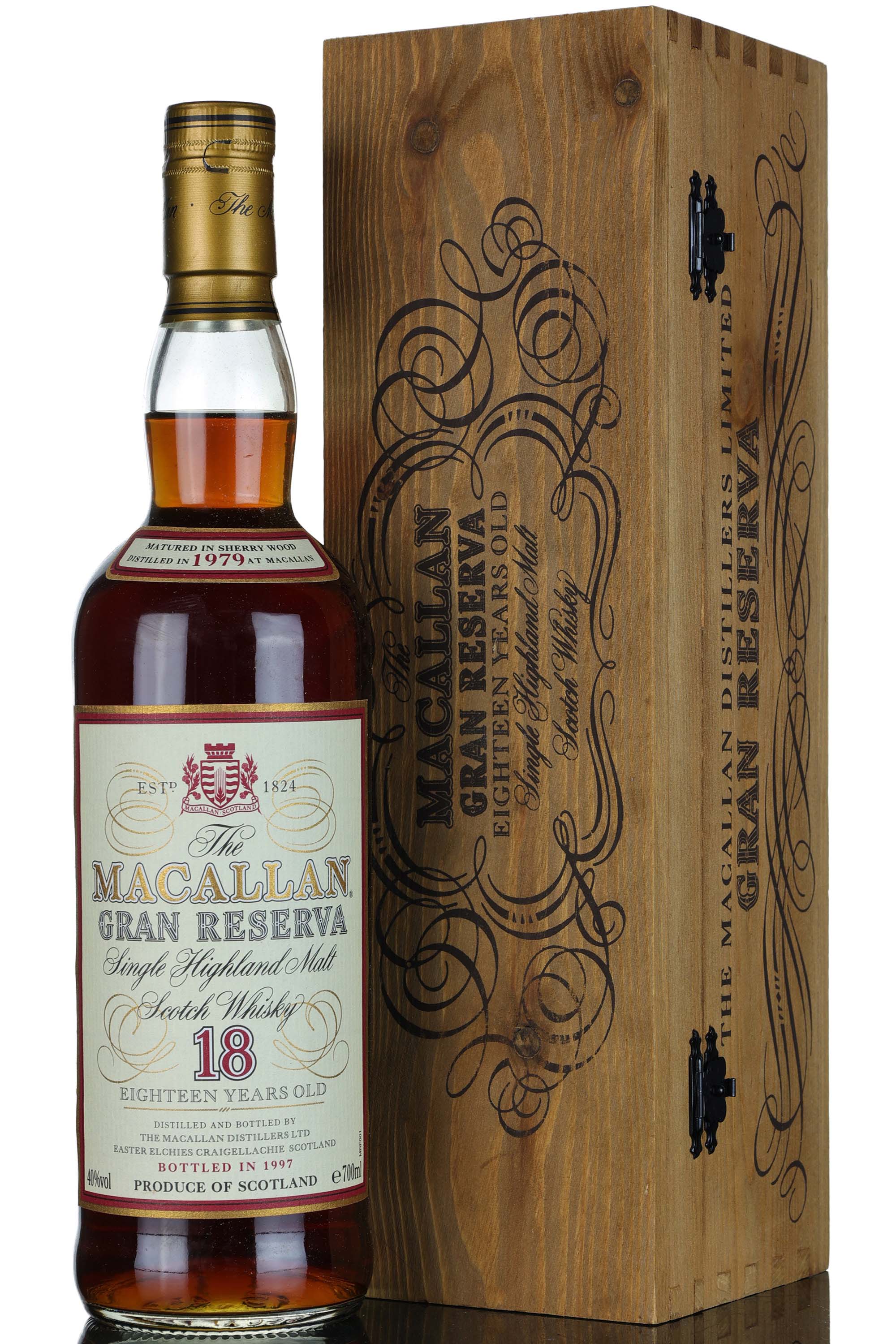 Macallan 1979-1997 - 18 Year Old - Gran Reserva - Sherry Cask