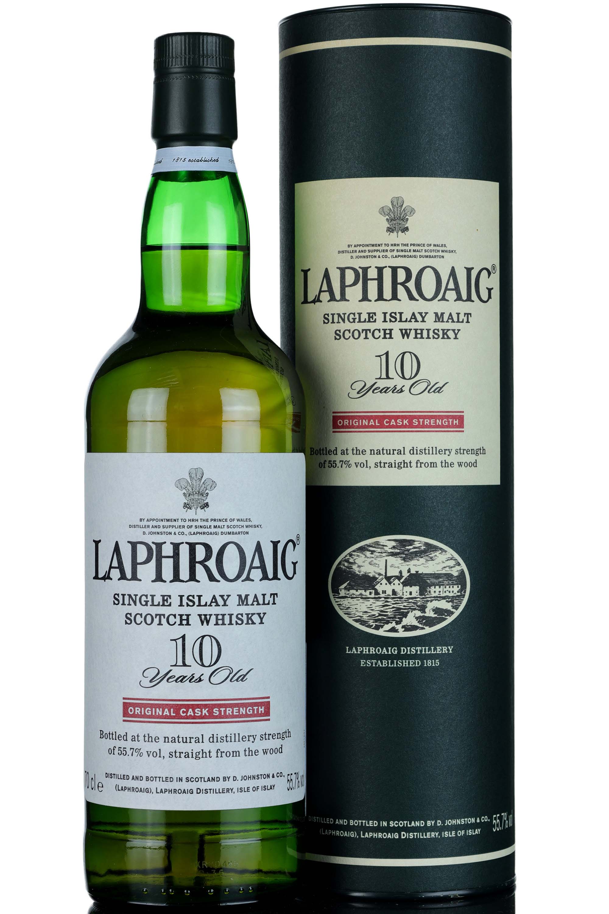 Laphroaig 10 Year Old - Original Cask Strength 55.7% - Mid 2000s