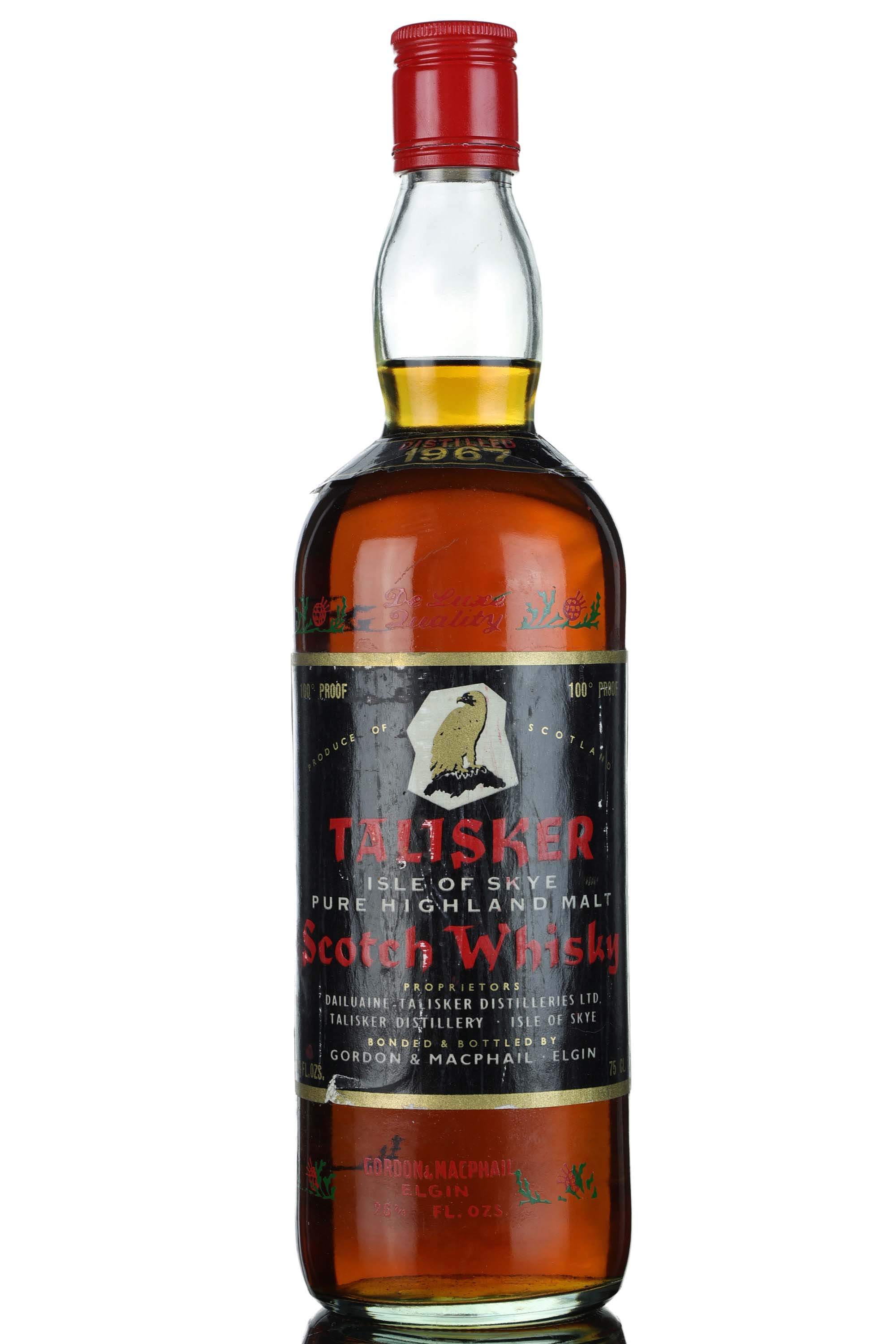 Talisker 1967 - Gordon & MacPhail - 1970s - 100 Proof