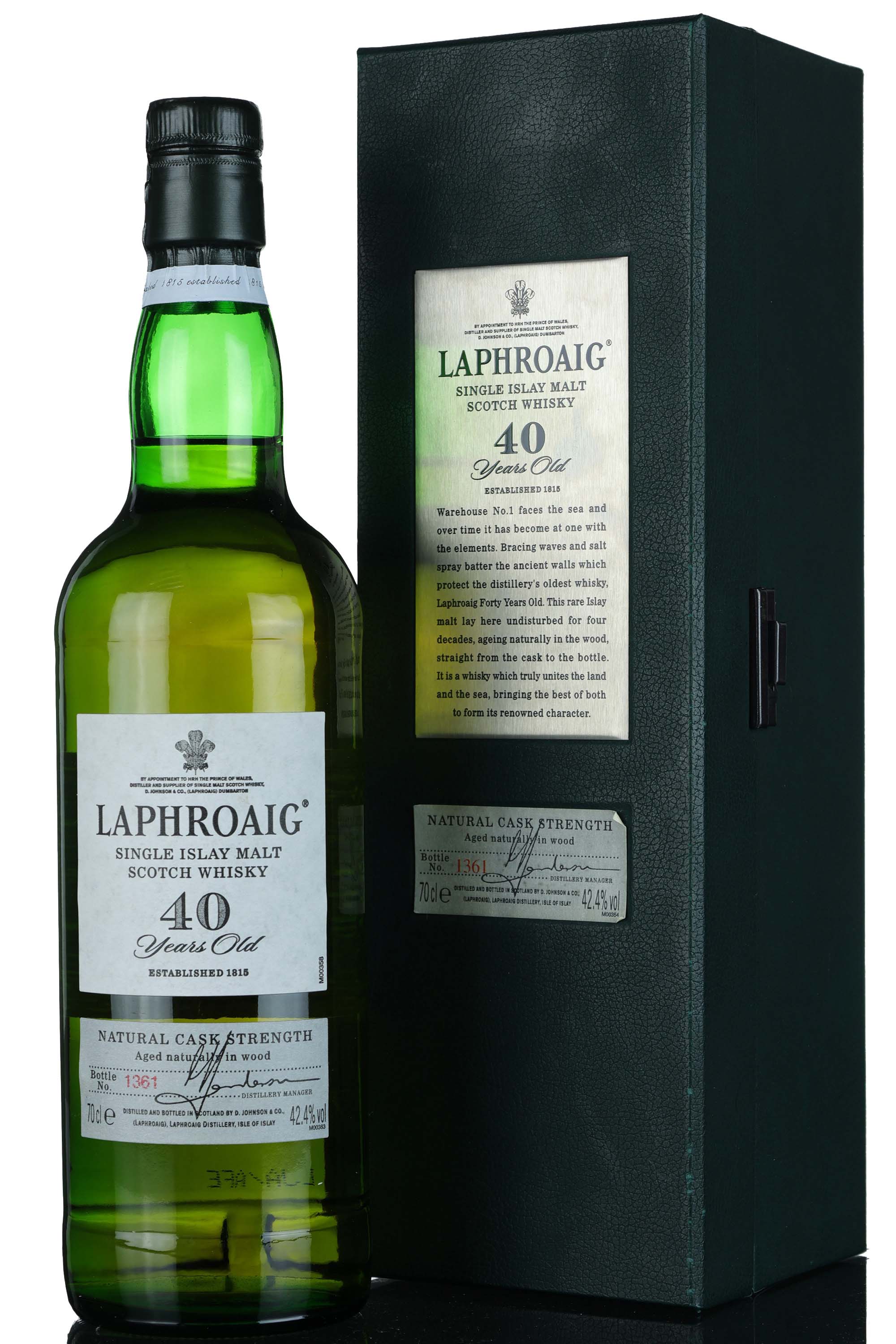 Laphroaig 1960-2001 - 40 Year Old