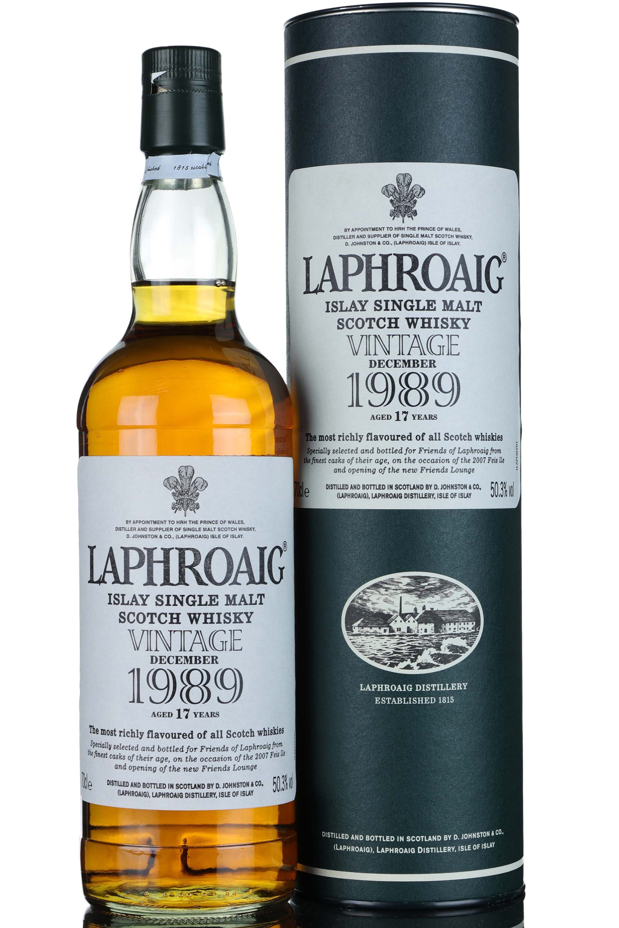 Laphroaig 1989 - 17 Year Old - Festival 2007