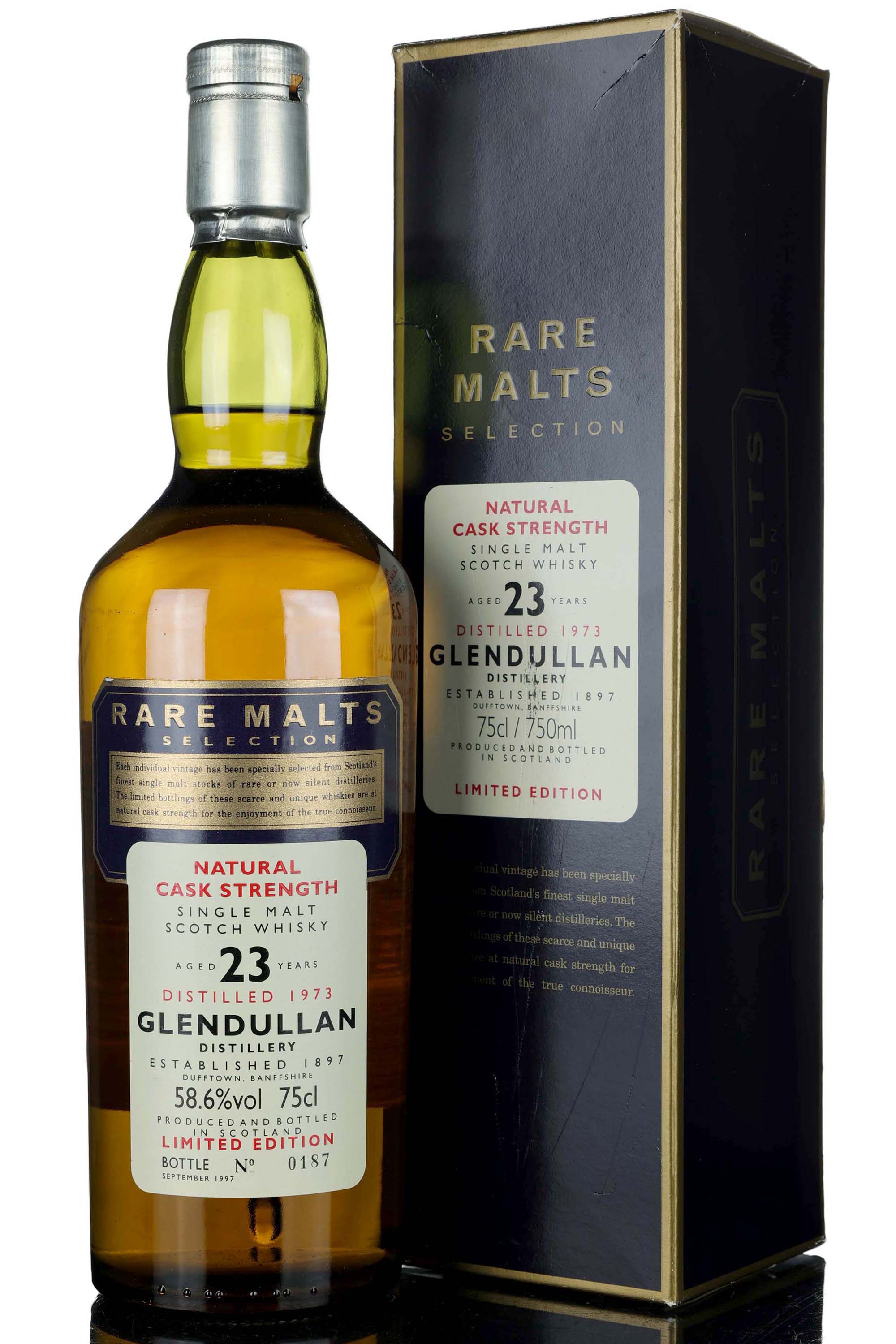 Glendullan 1973-1997 - 23 Year Old - Rare Malts 58.6%