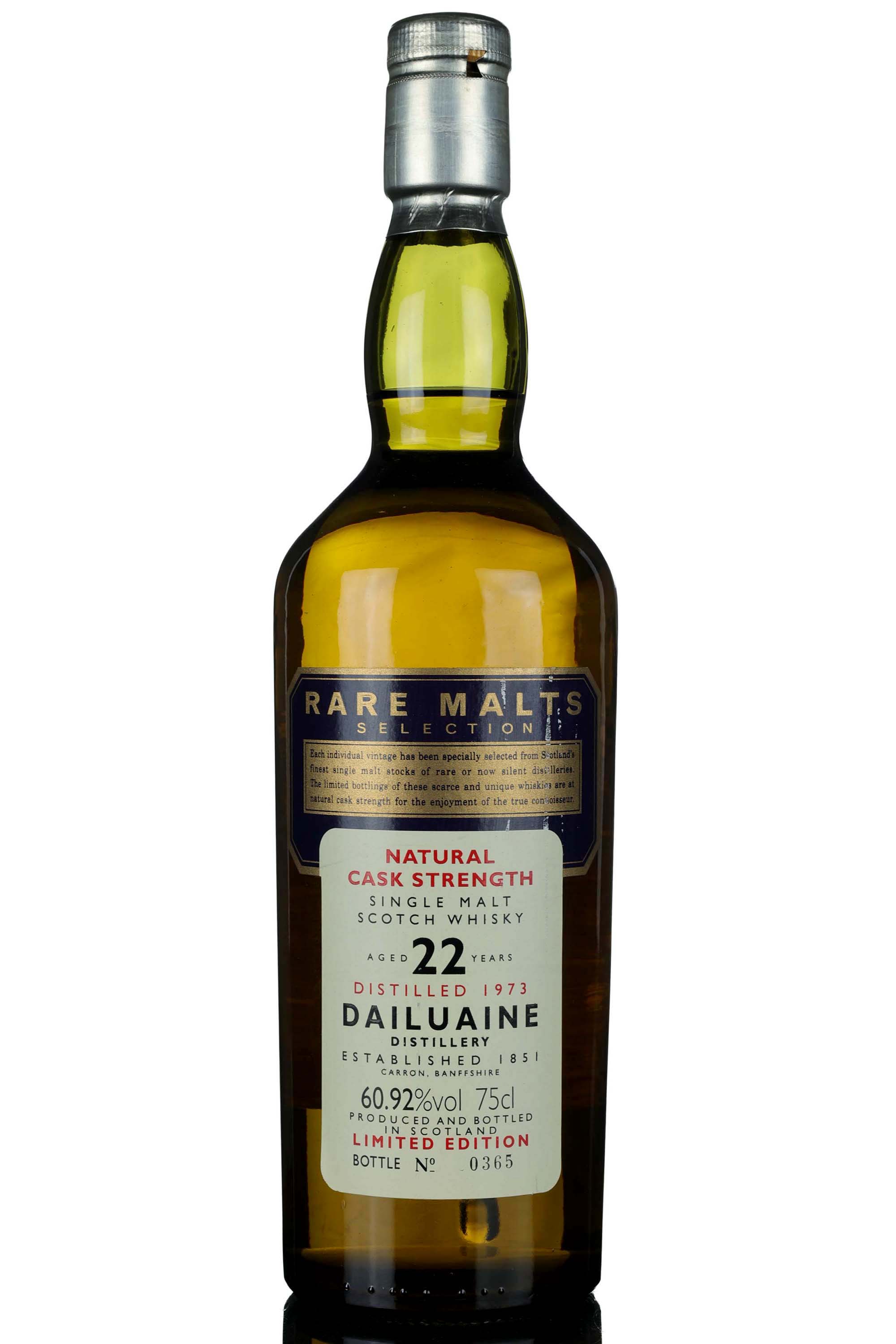 Dailuaine 1973 - 22 Year Old - Rare Malts 60.92%