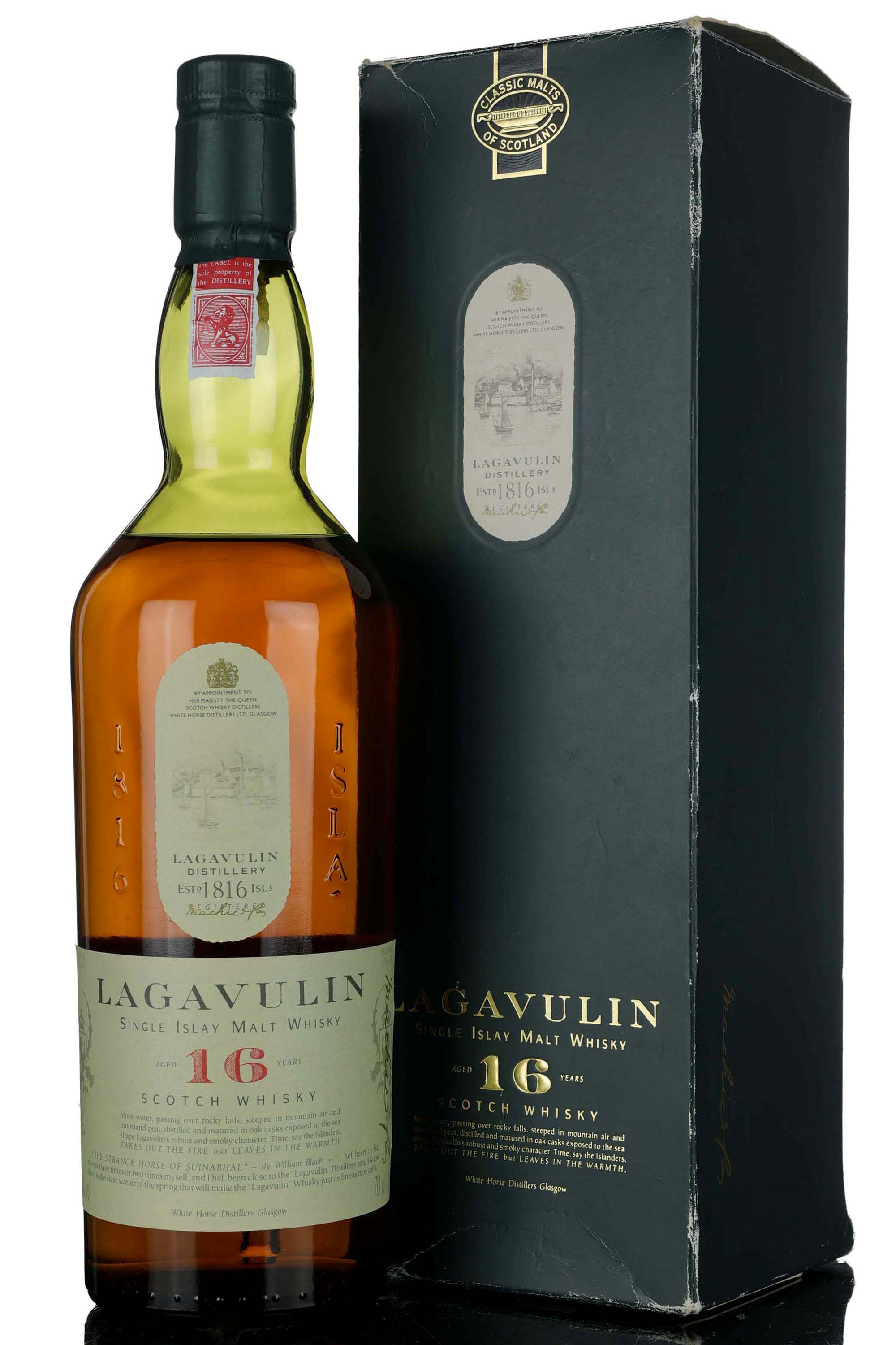 Lagavulin 16 Year Old - White Horse - 1990s