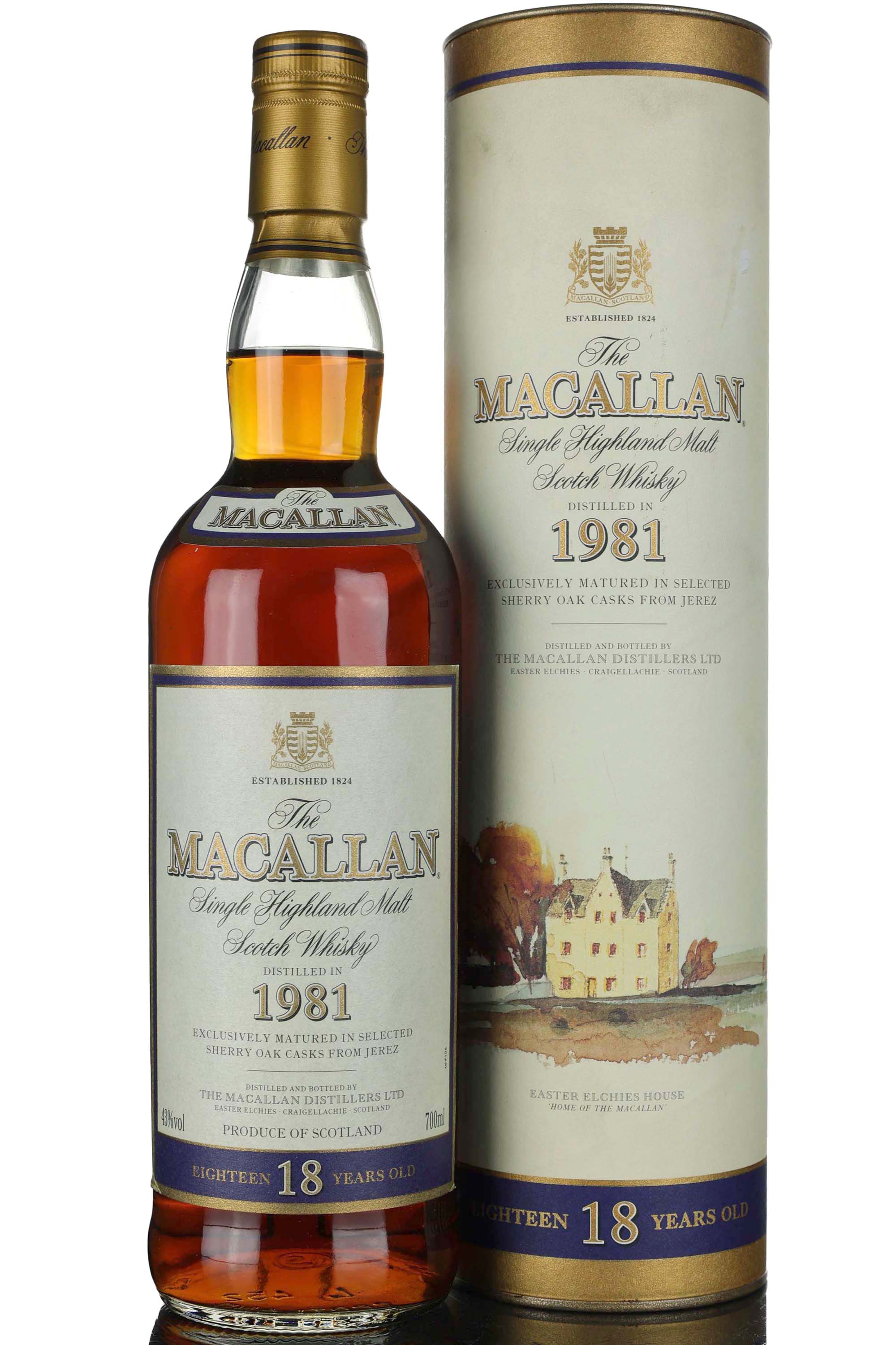 Macallan 1981 - 18 Year Old - Sherry Cask