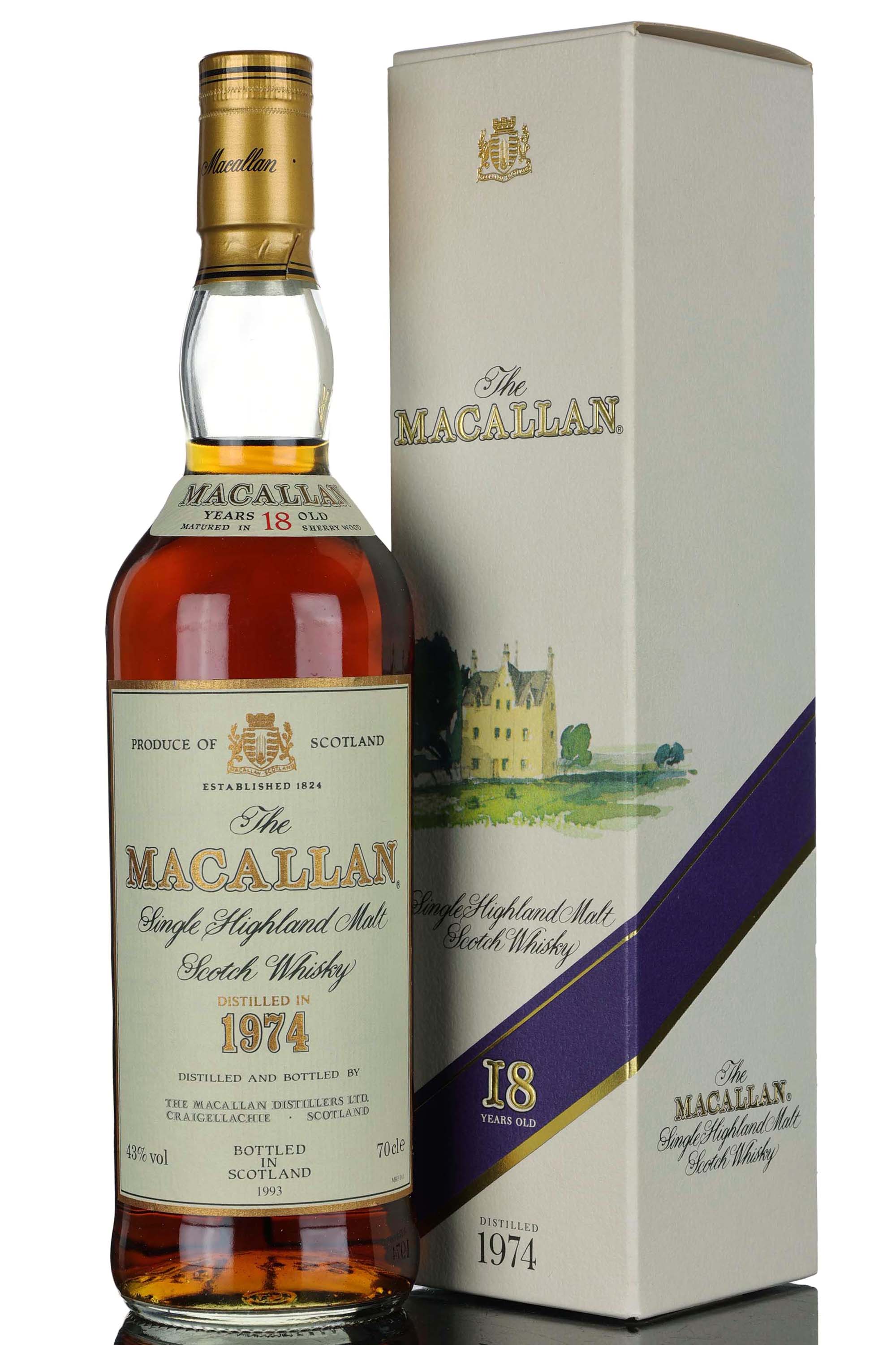 Macallan 1974-1993 - 18 Year Old - Sherry Cask