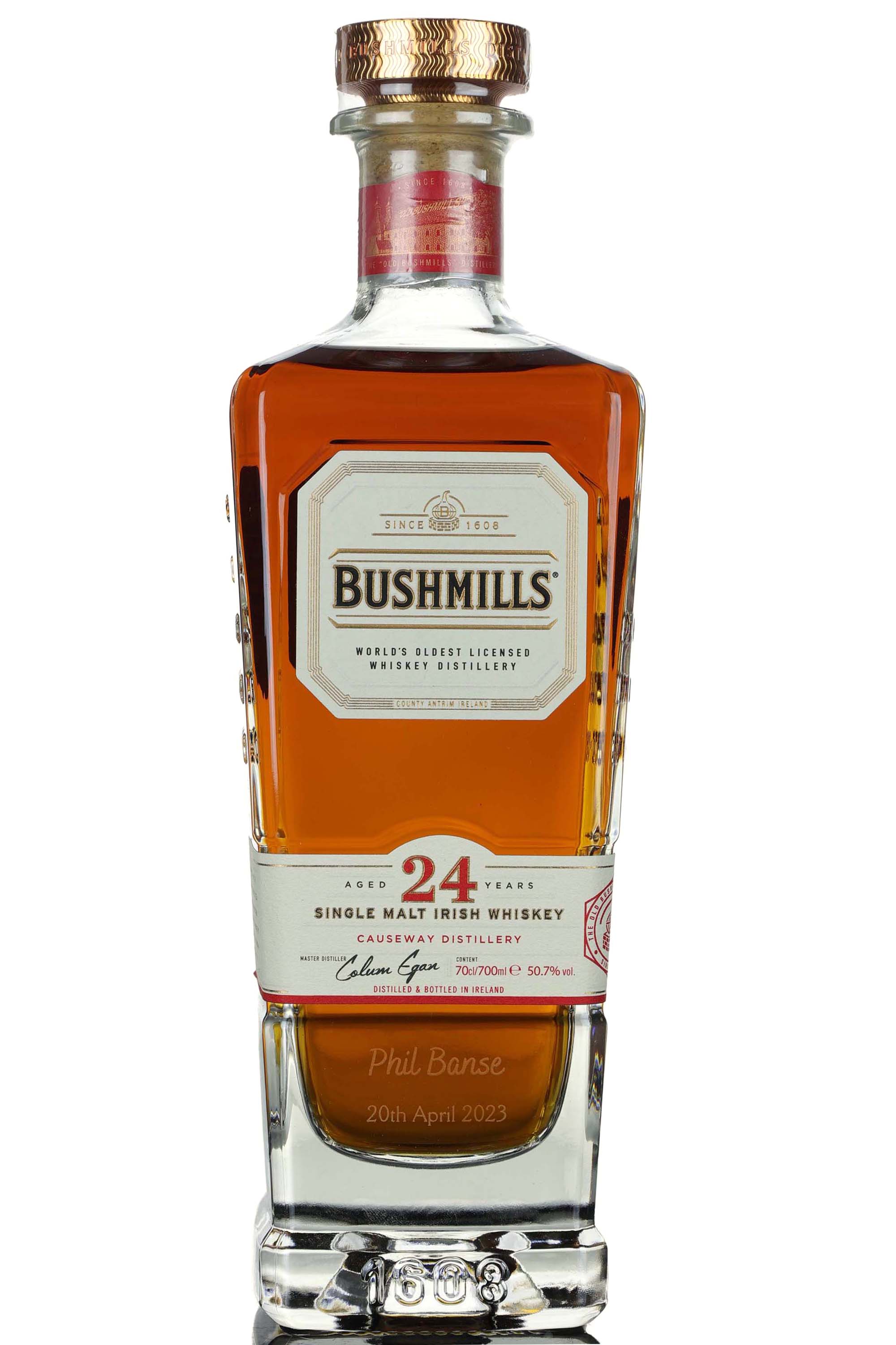 Bushmills 24 Year Old - Causeway Distillery Opening 2023