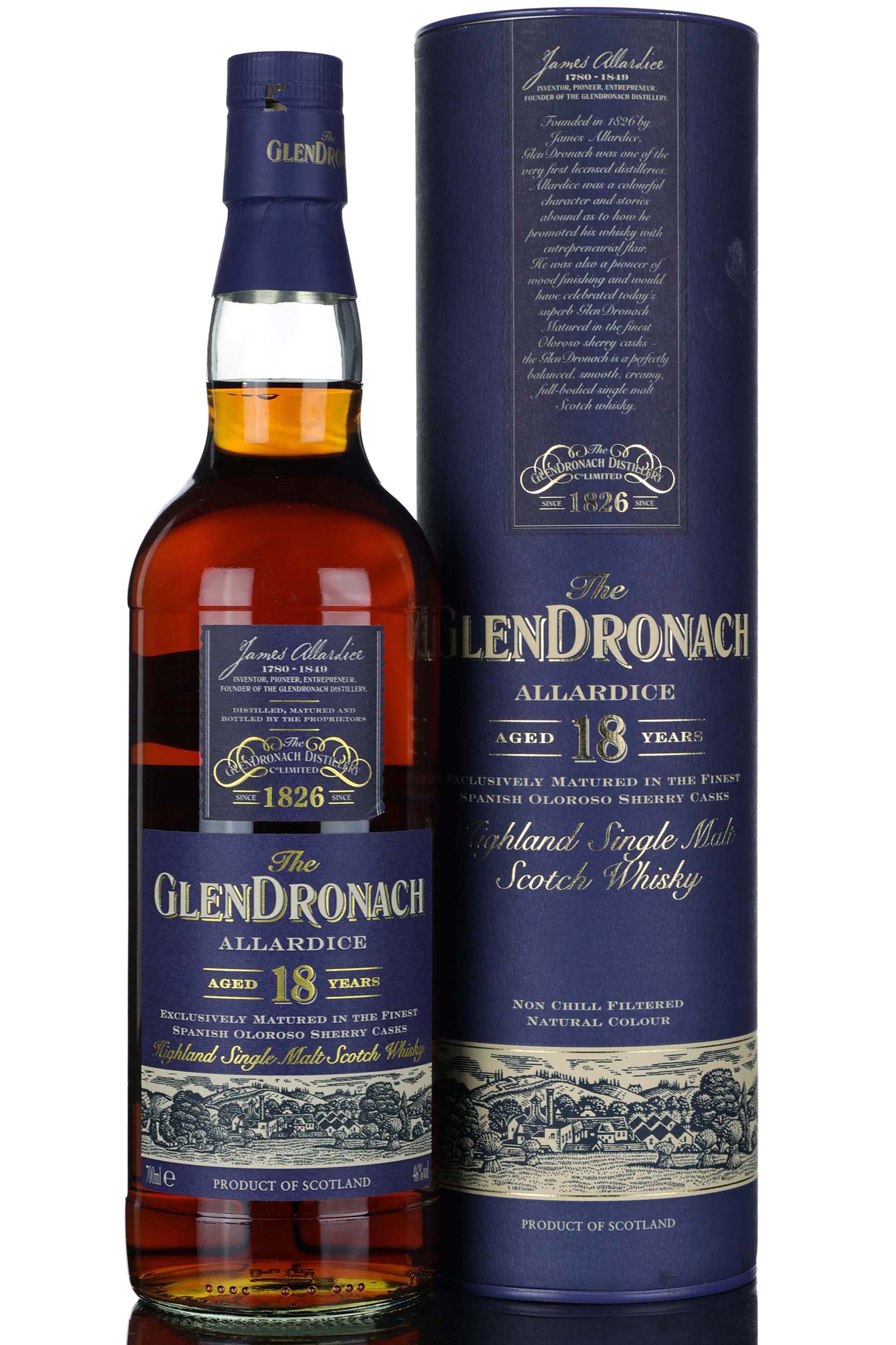 Glendronach 18 Year Old - Allardice - Lot 4 - 2010 Release