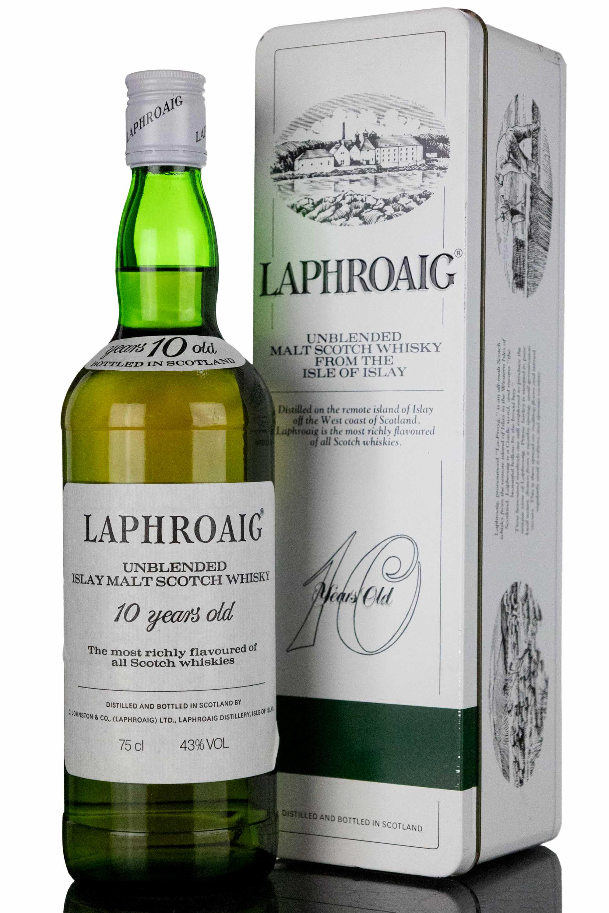 Laphroaig 10 Year Old - Unblended - 1982 Release