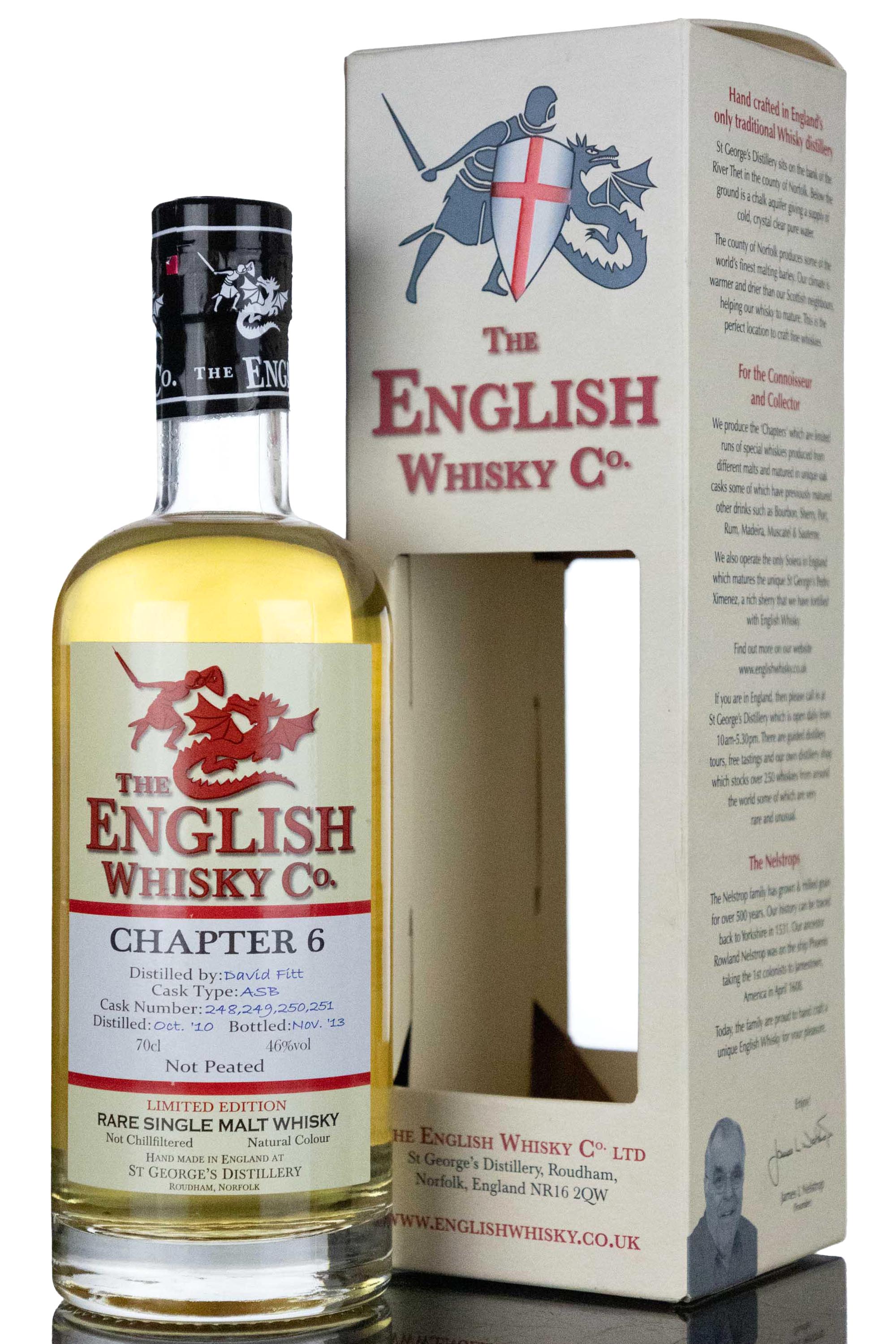 The English Whisky 2010-2013 - Chapter 6 - Casks 248-249-250-251