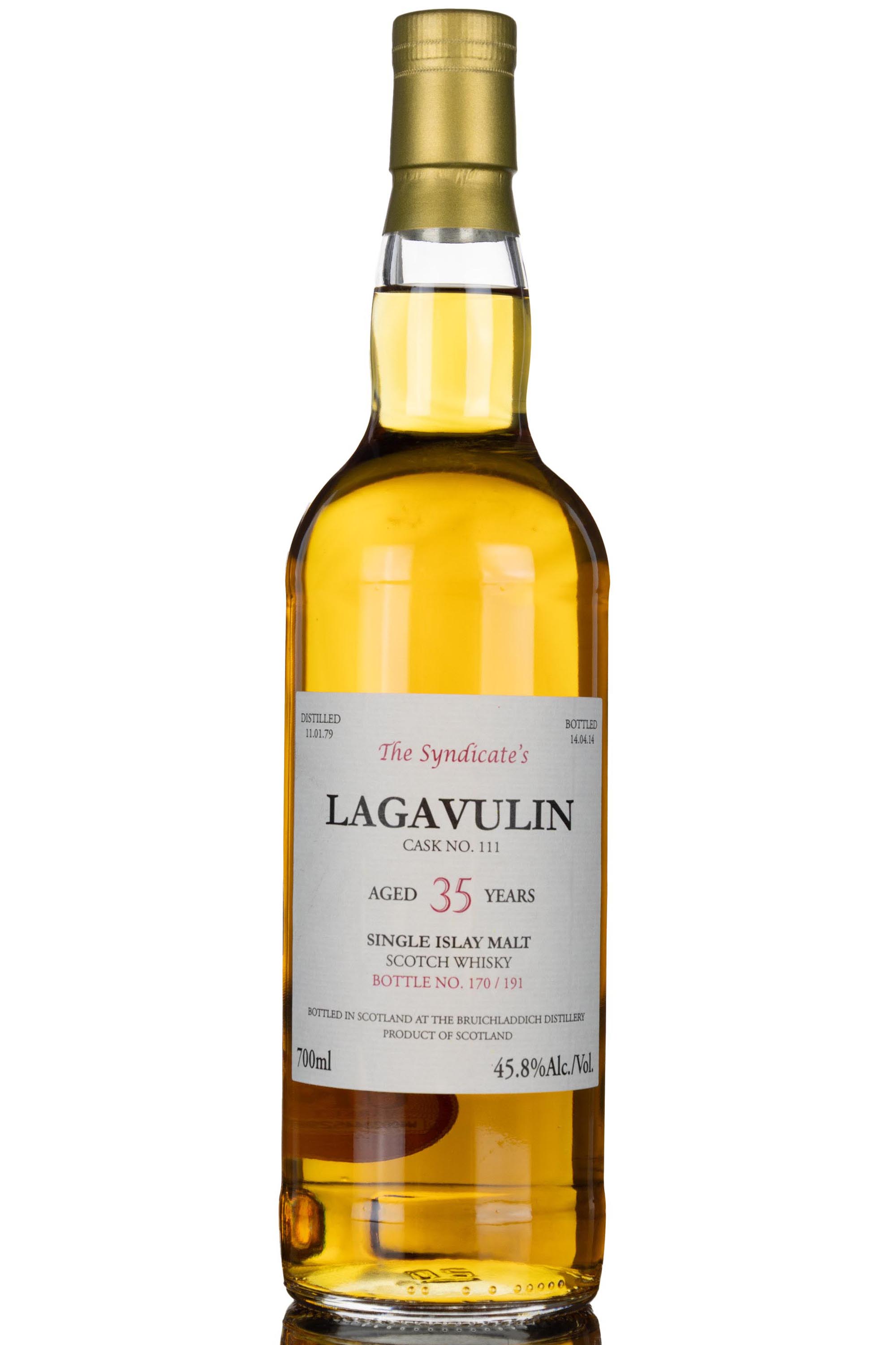 Lagavulin 1979-2014 - 35 Year Old - The Syndicates - Single Cask 111