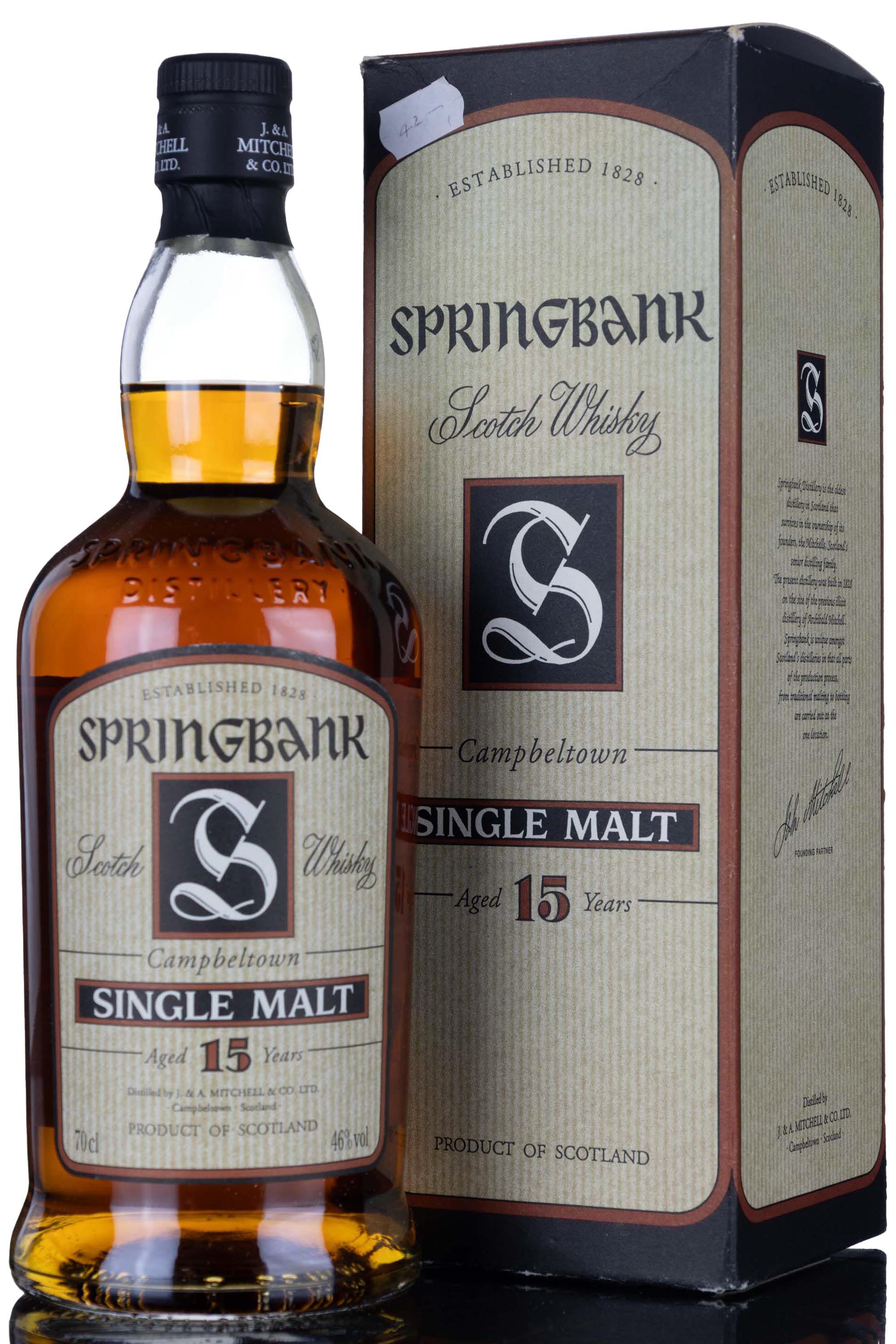 Springbank 15 Year Old - Mid 2000s