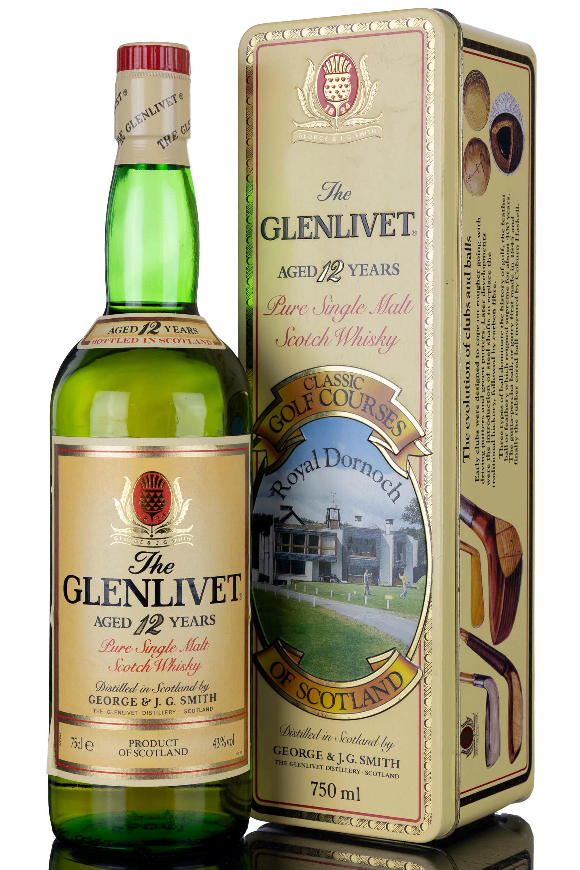 Glenlivet 12 Year Old - Classic Golf Courses Of Scotland - Royal Dornoch