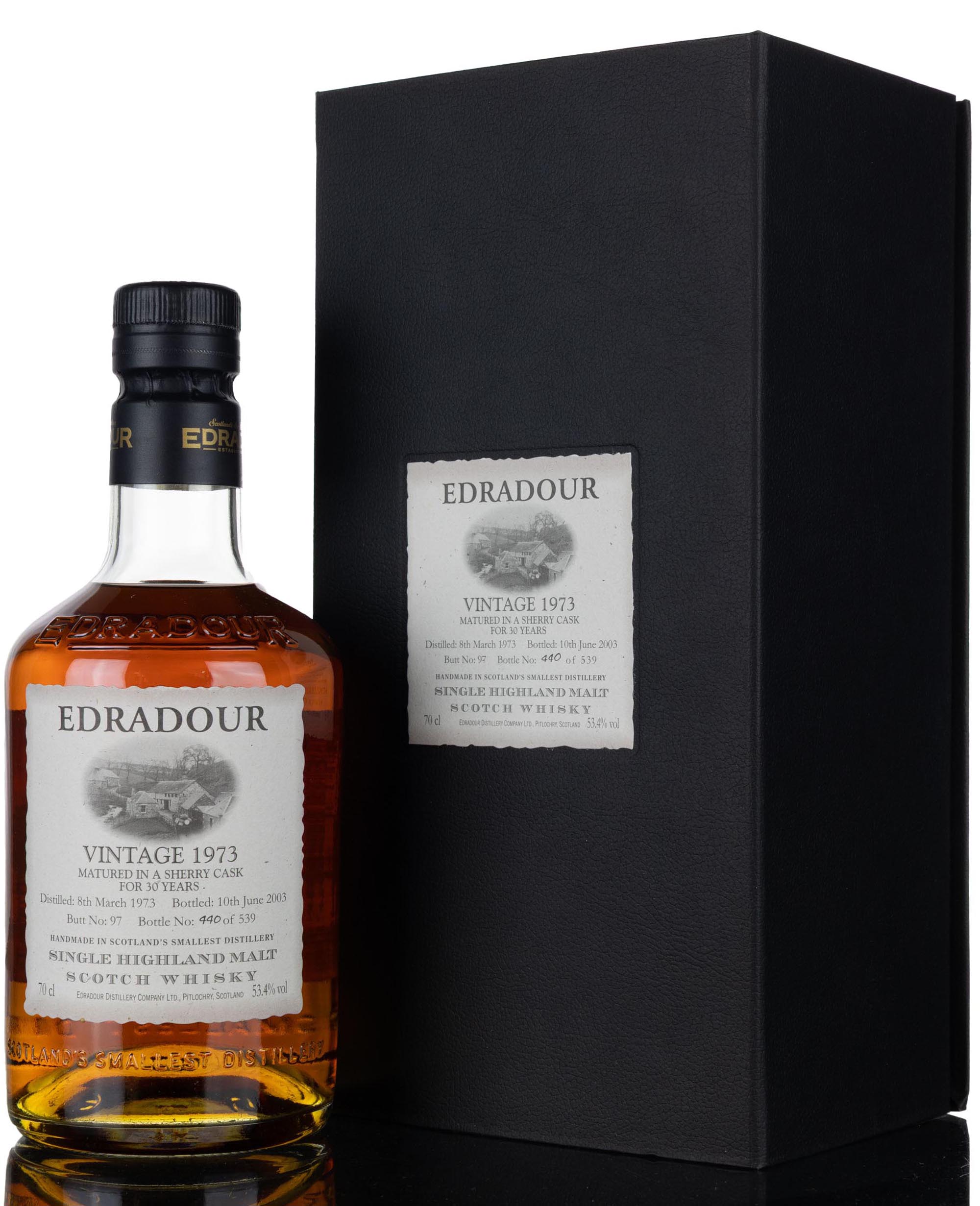 Edradour 1973-2003 - 30 Year Old - Single Cask 97