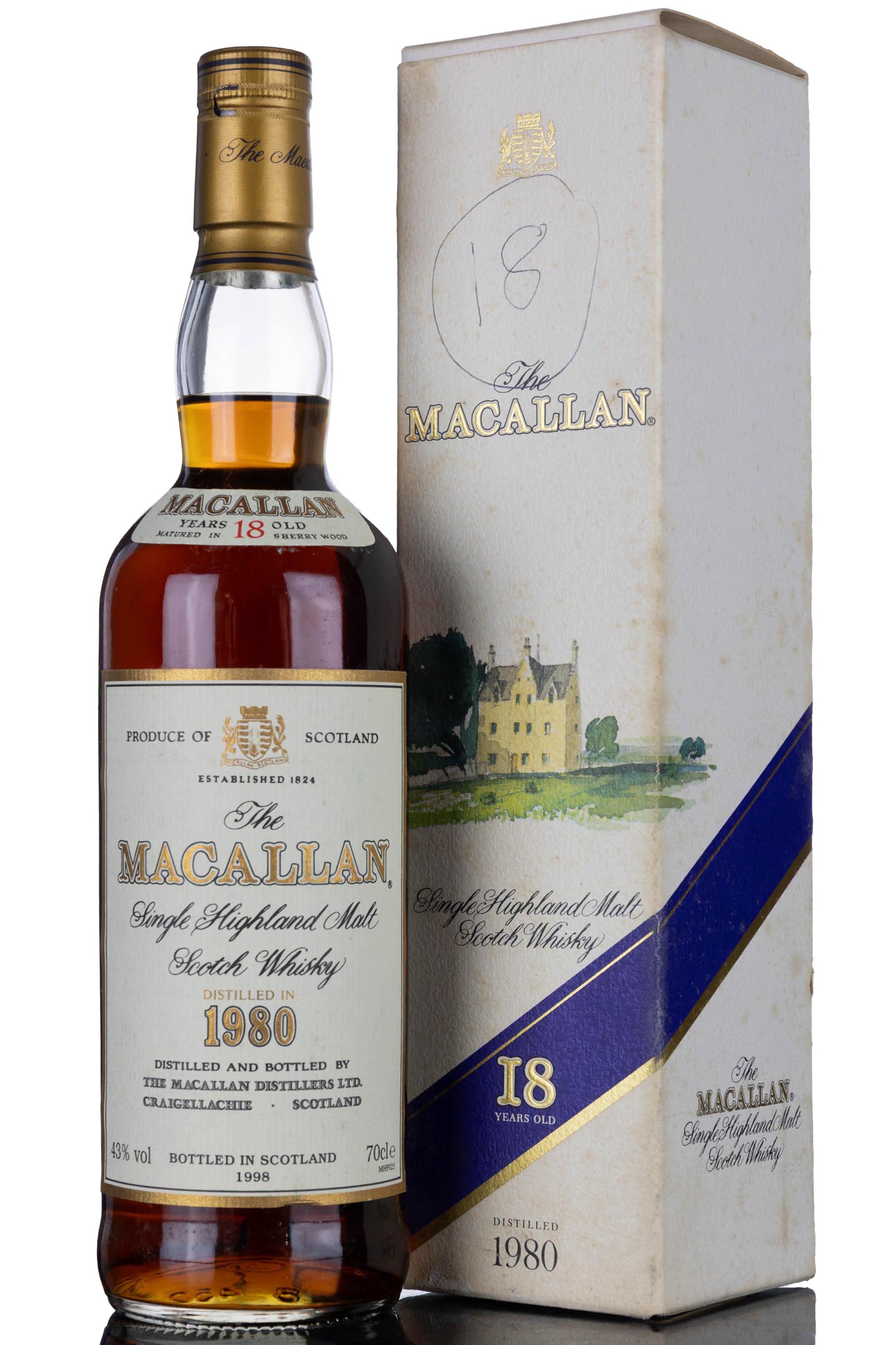 Macallan 1980-1998 - 18 Year Old - Sherry Cask