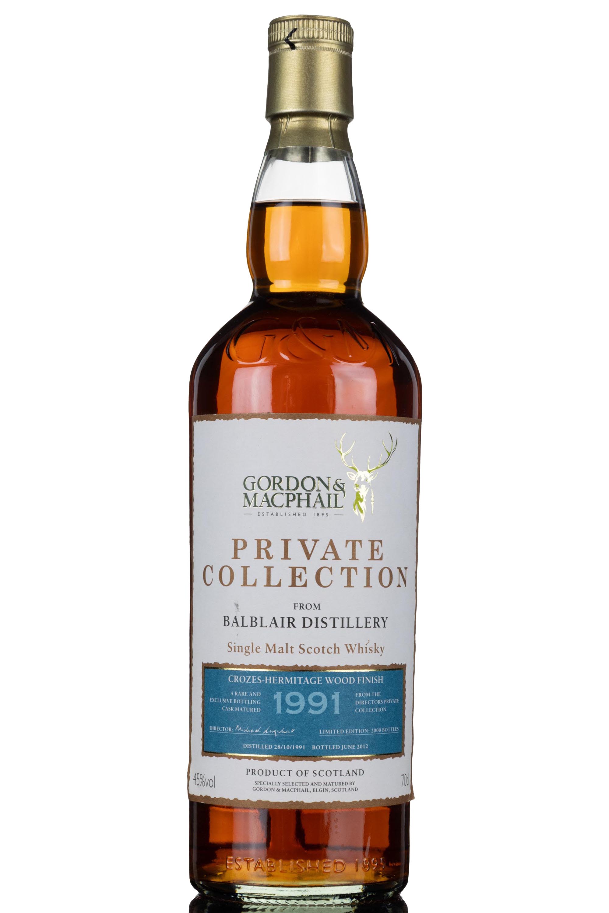 Balblair 1991-2012 - Private Collection - Crozes Hermitage Finish