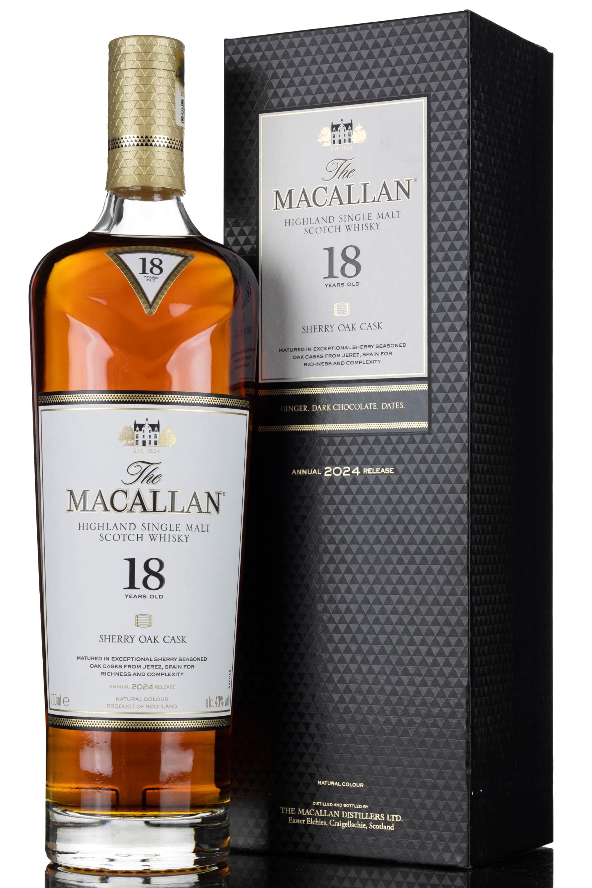 Macallan 18 Year Old Sherry Cask 2024 Release