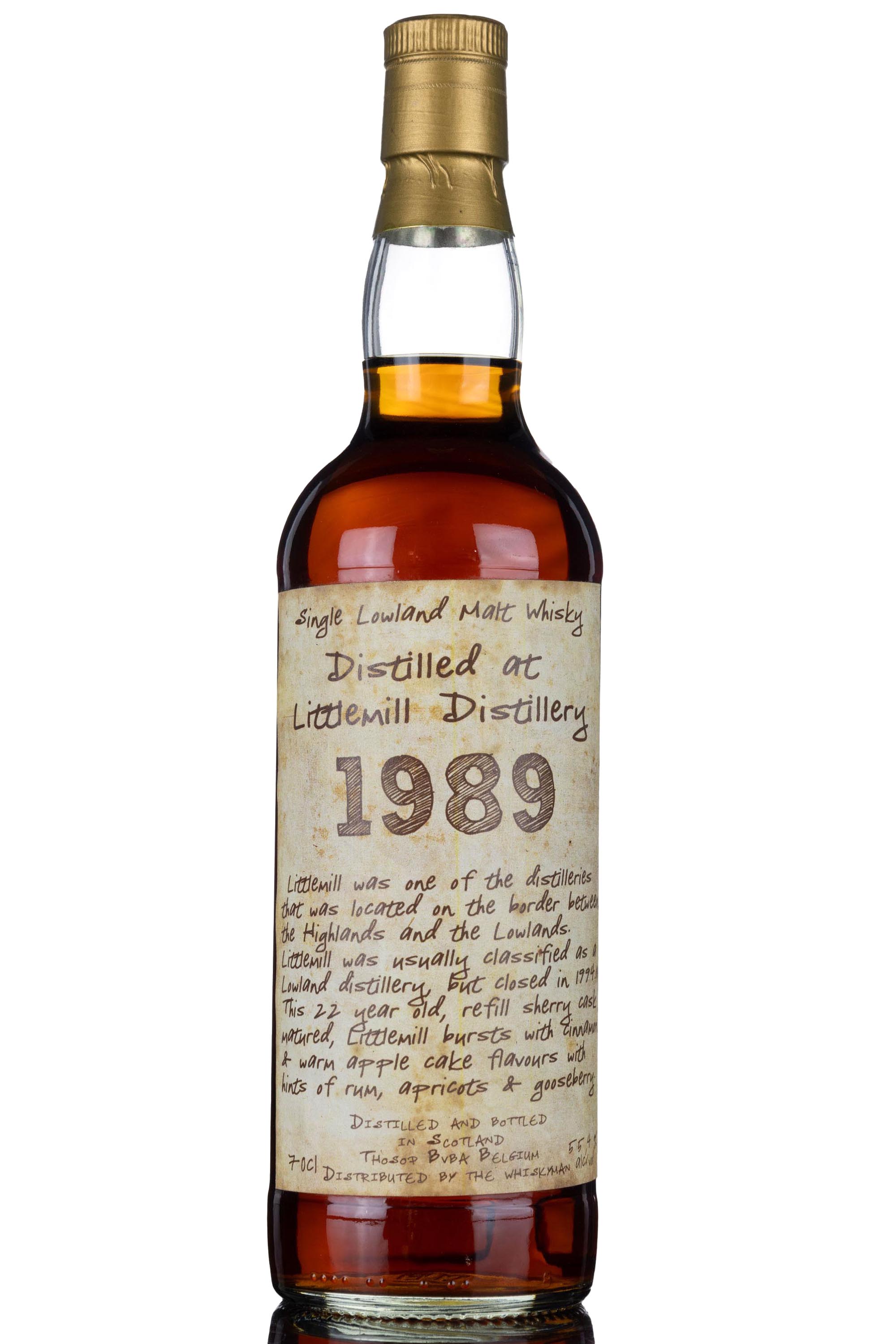 Littlemill 1989-2011 - 22 Year Old - Thosop - Single Cask