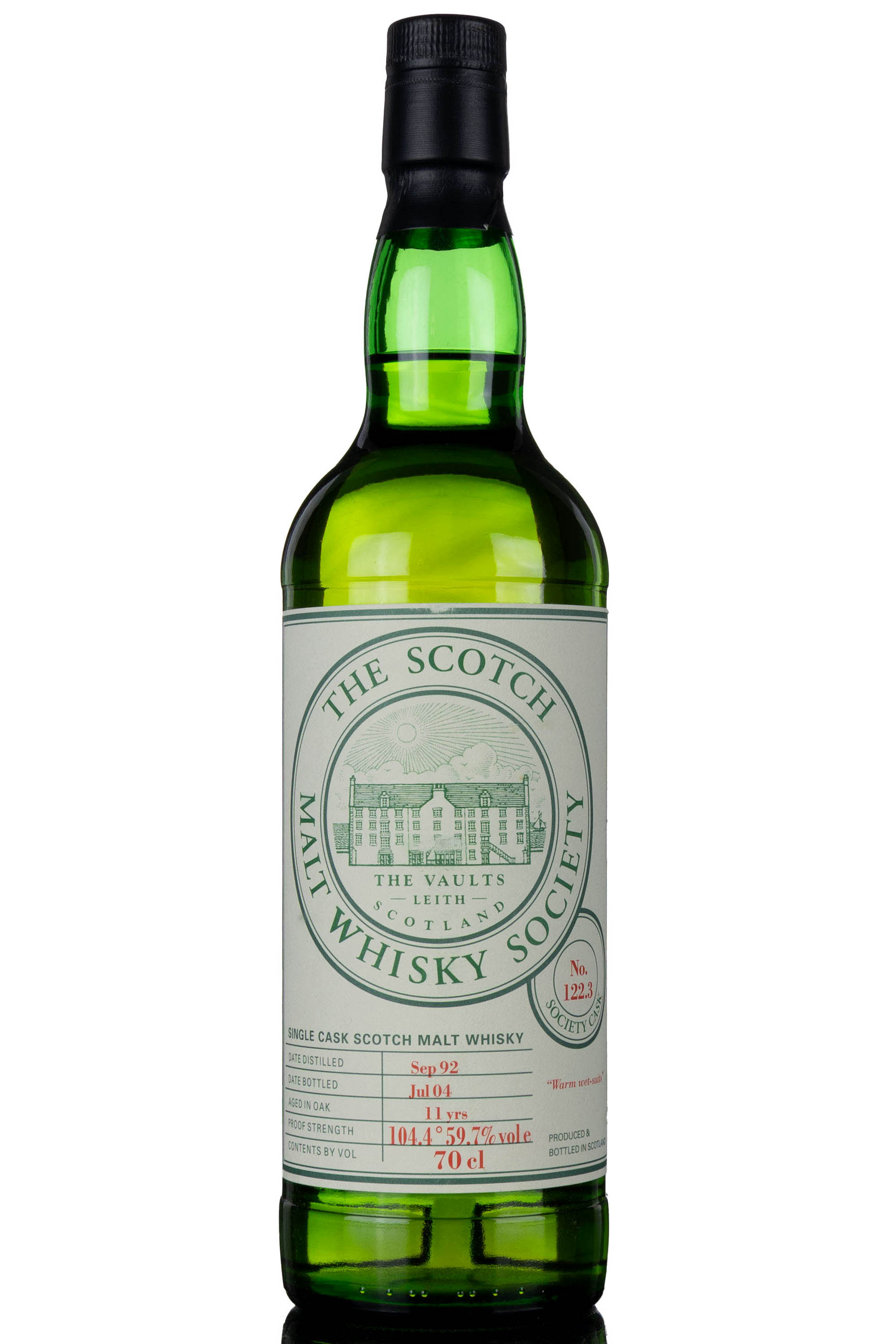 Croftengea (Loch Lomond) 1992-2004 - 11 Year Old - SMWS 122.3 - Warm Wet-Suits