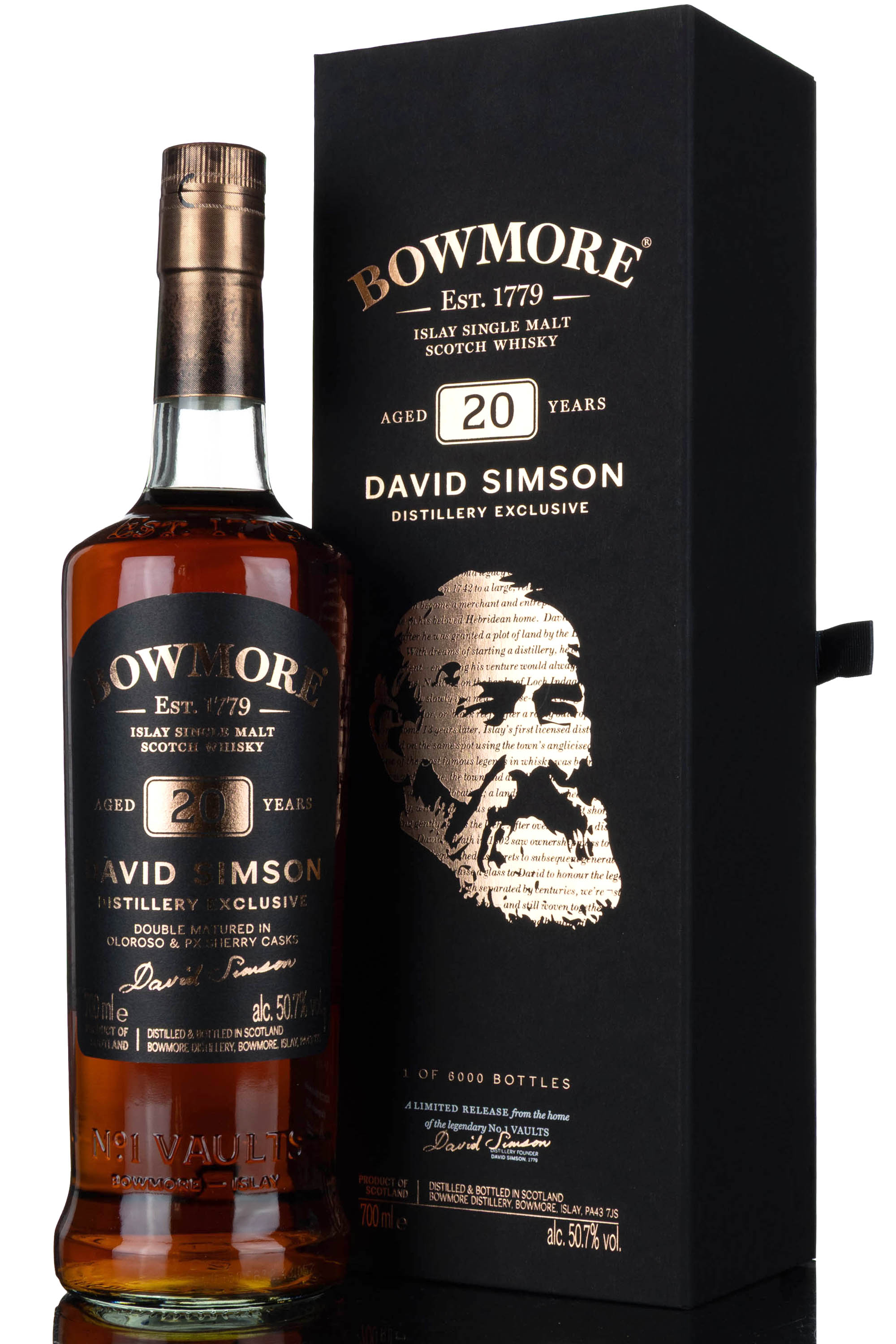 Bowmore 20 Year Old - David Simson Distillery Exclusive - 2020 Release