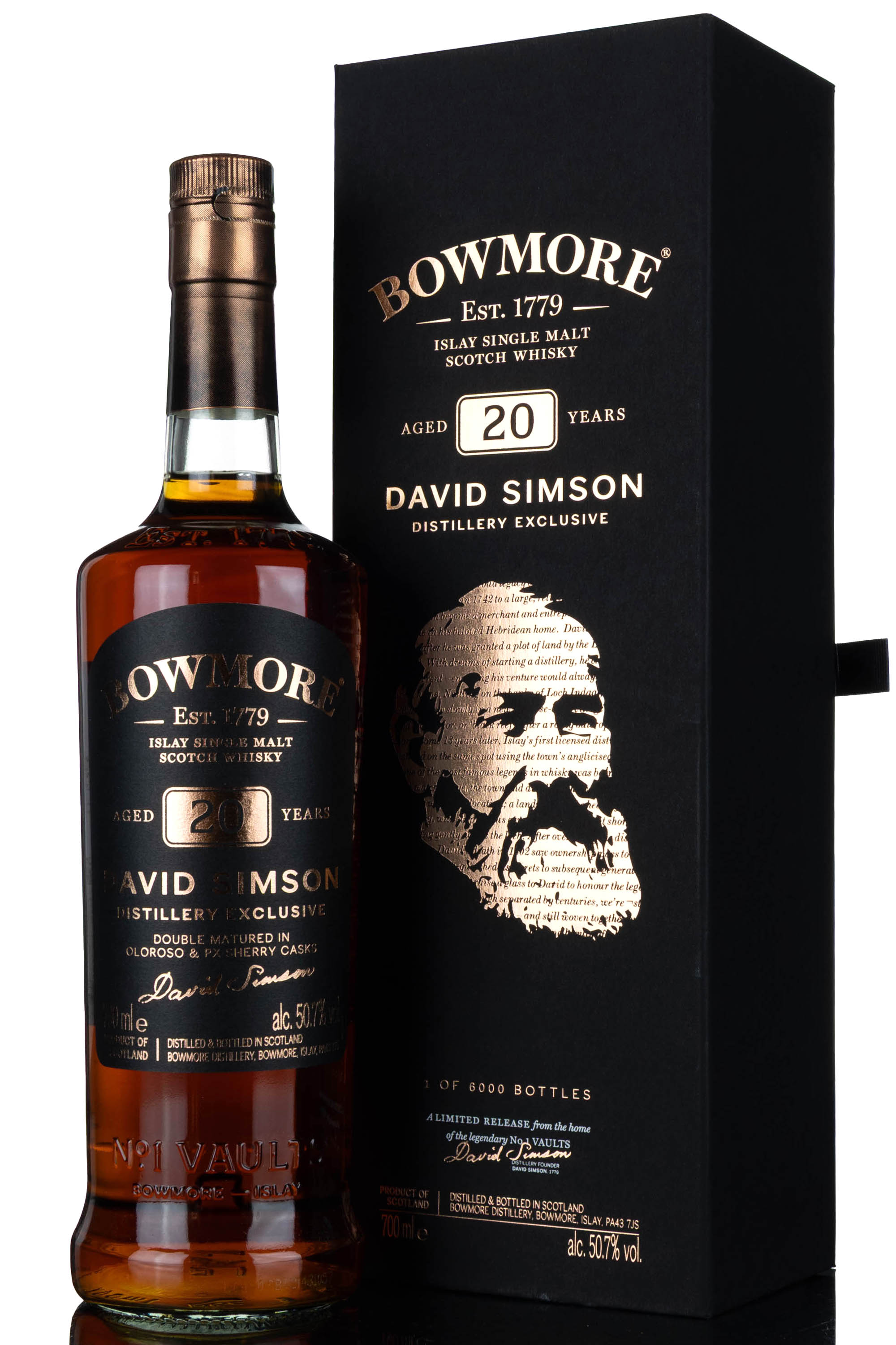 Bowmore 20 Year Old - David Simson Distillery Exclusive - 2020 Release