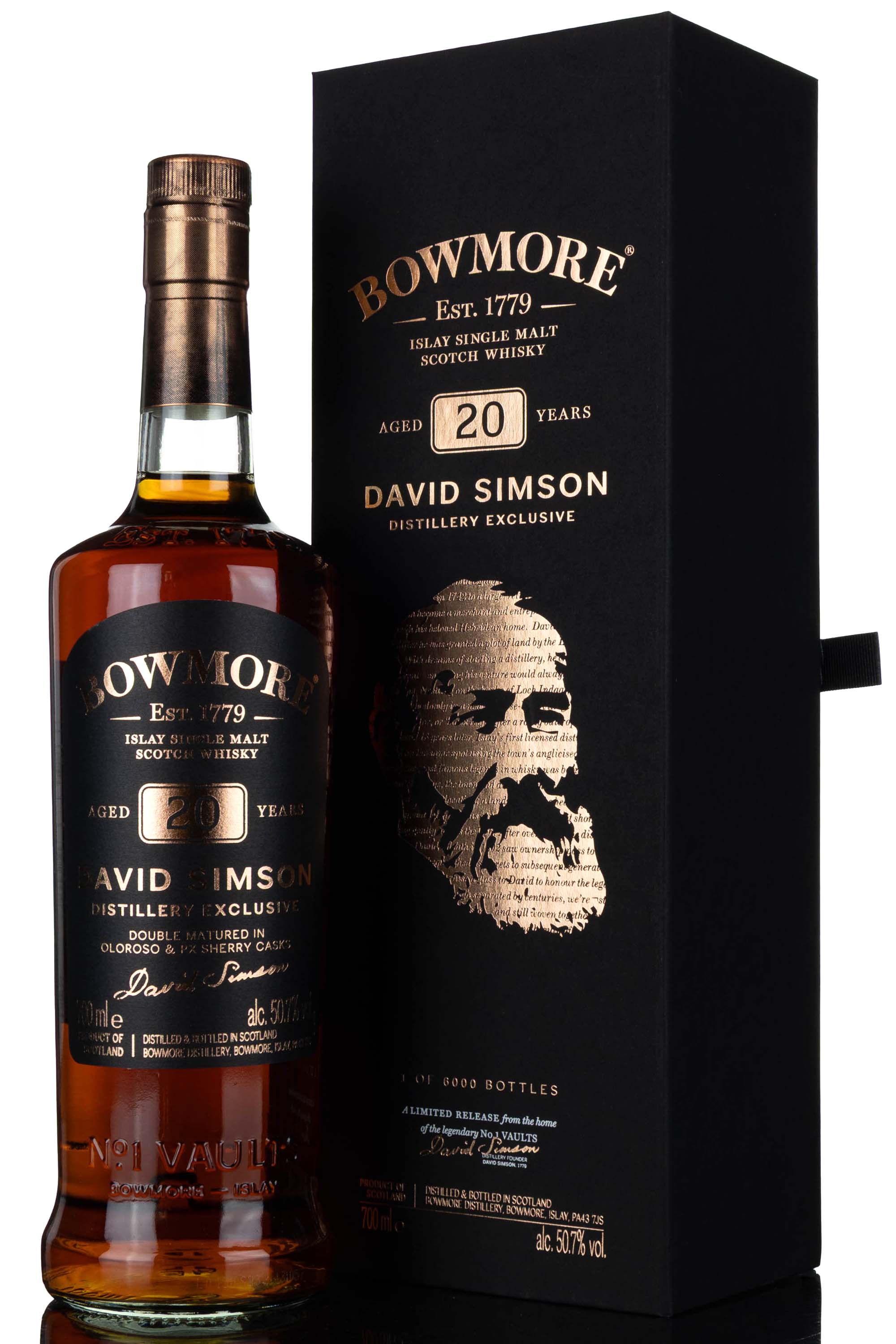 Bowmore 20 Year Old - David Simson Distillery Exclusive - 2020 Release