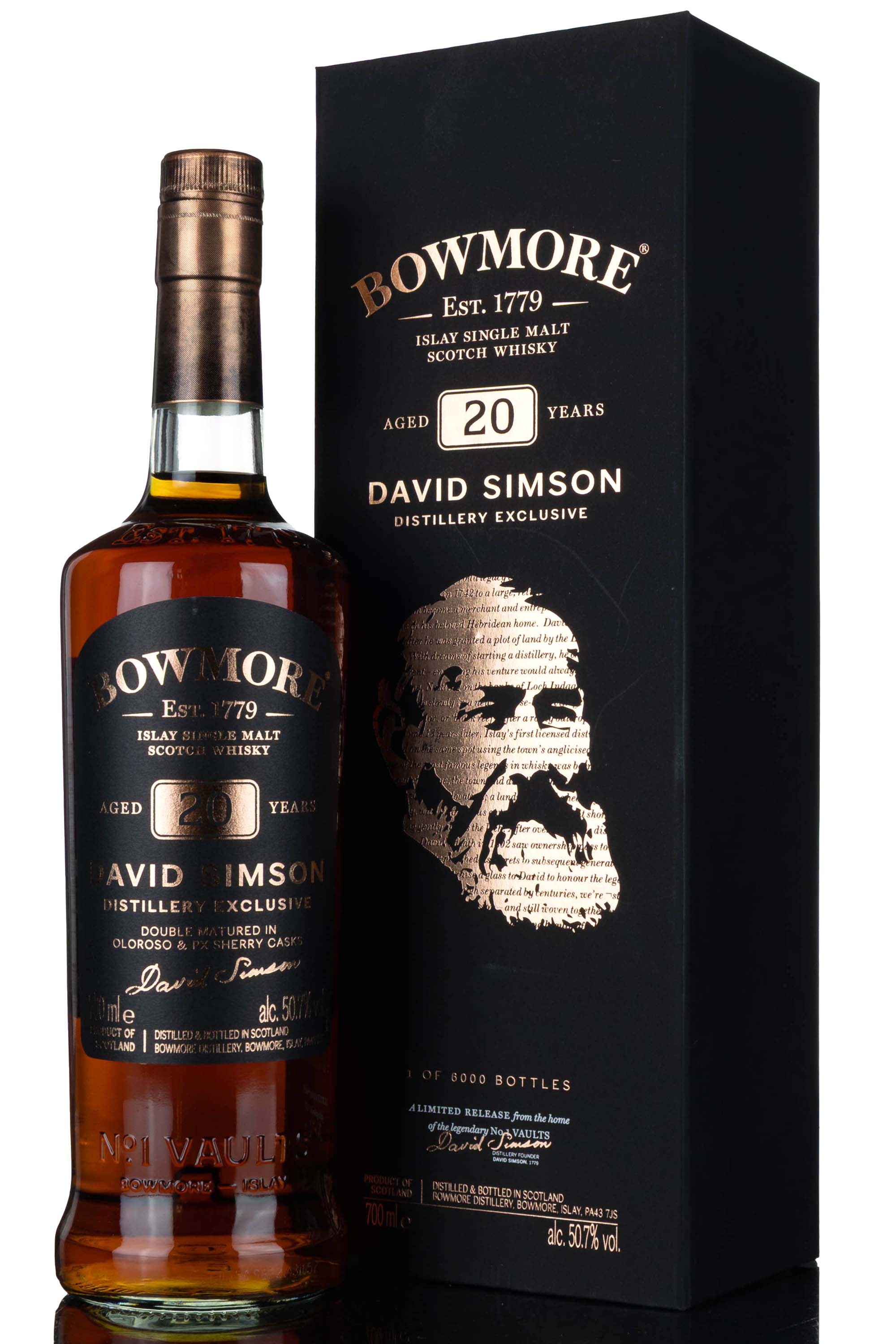 Bowmore 20 Year Old - David Simson Distillery Exclusive - 2020 Release