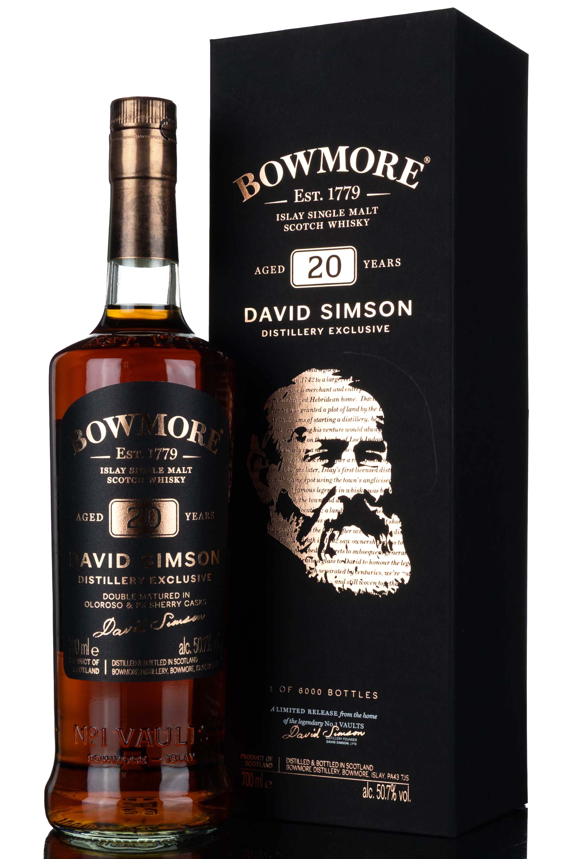 Bowmore 20 Year Old - David Simson Distillery Exclusive - 2020 Release