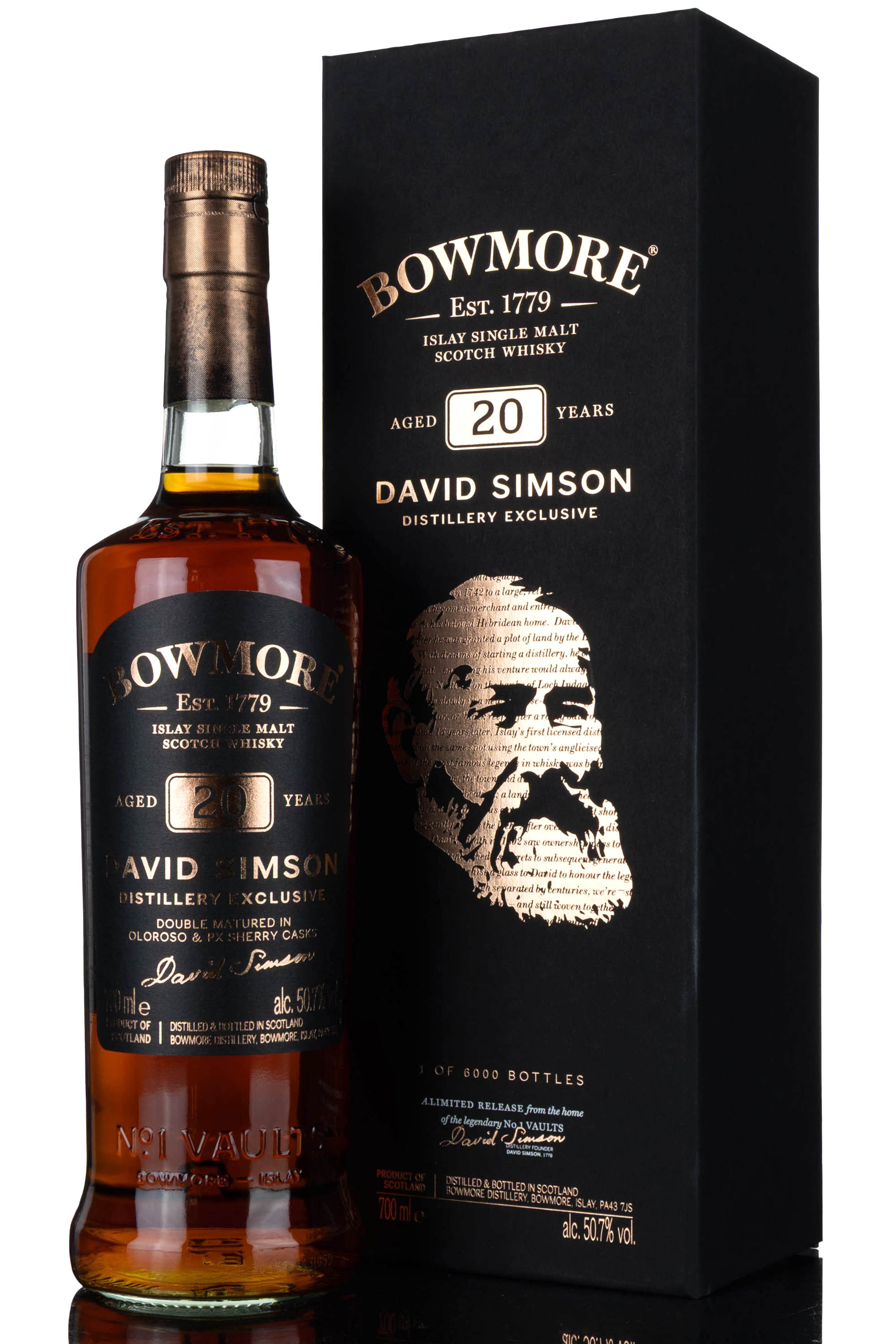 Bowmore 20 Year Old - David Simson Distillery Exclusive - 2020 Release