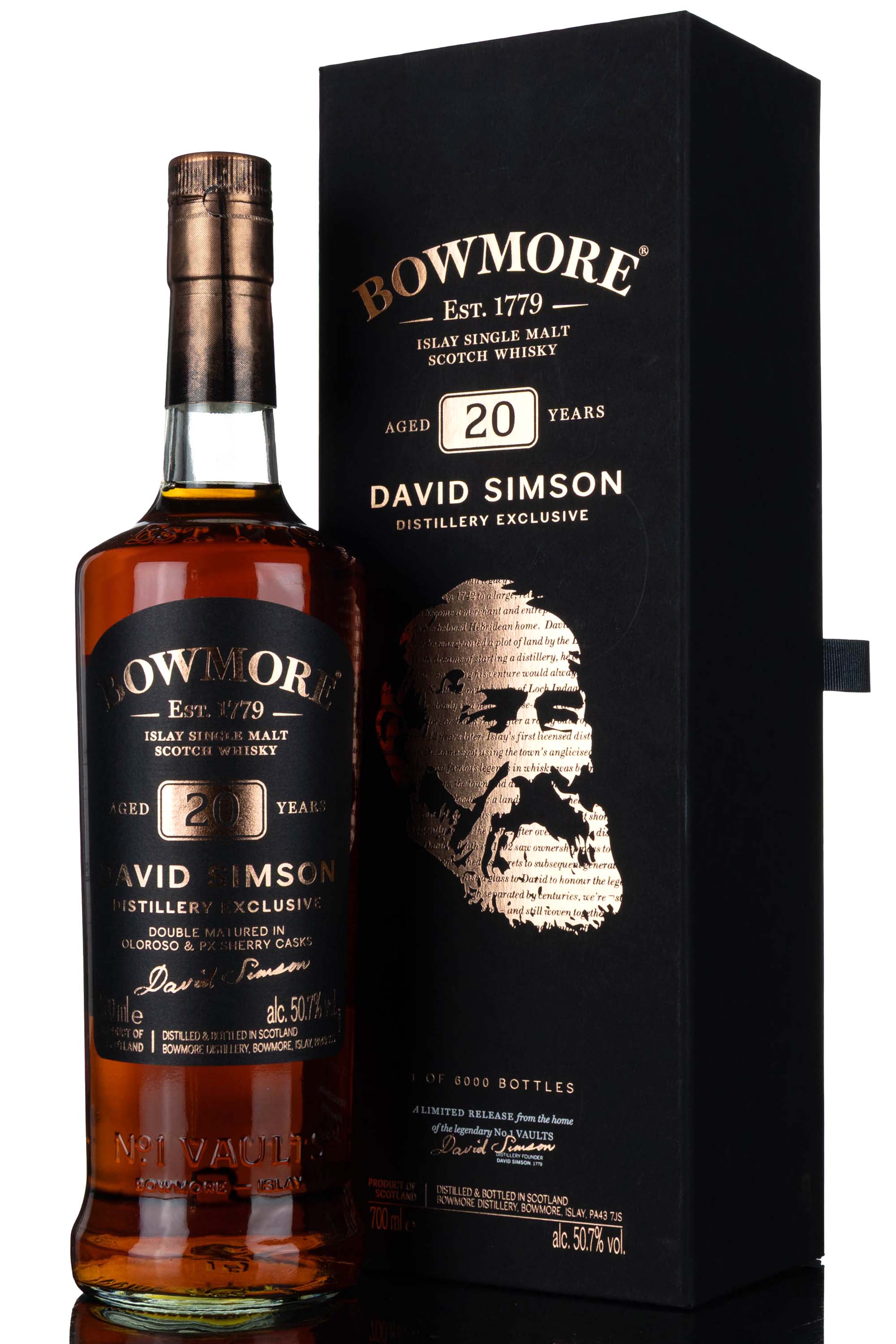 Bowmore 20 Year Old - David Simson Distillery Exclusive - 2020 Release