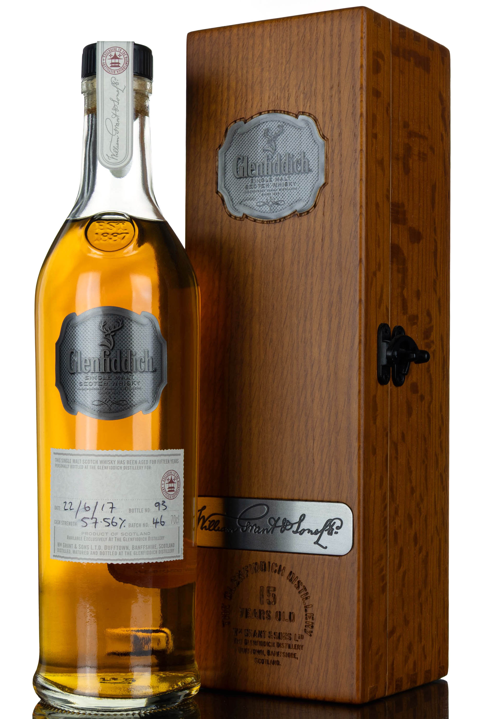 Glenfiddich 15 Distillery Exclusive Hand Filled Batch 46 2017 Release