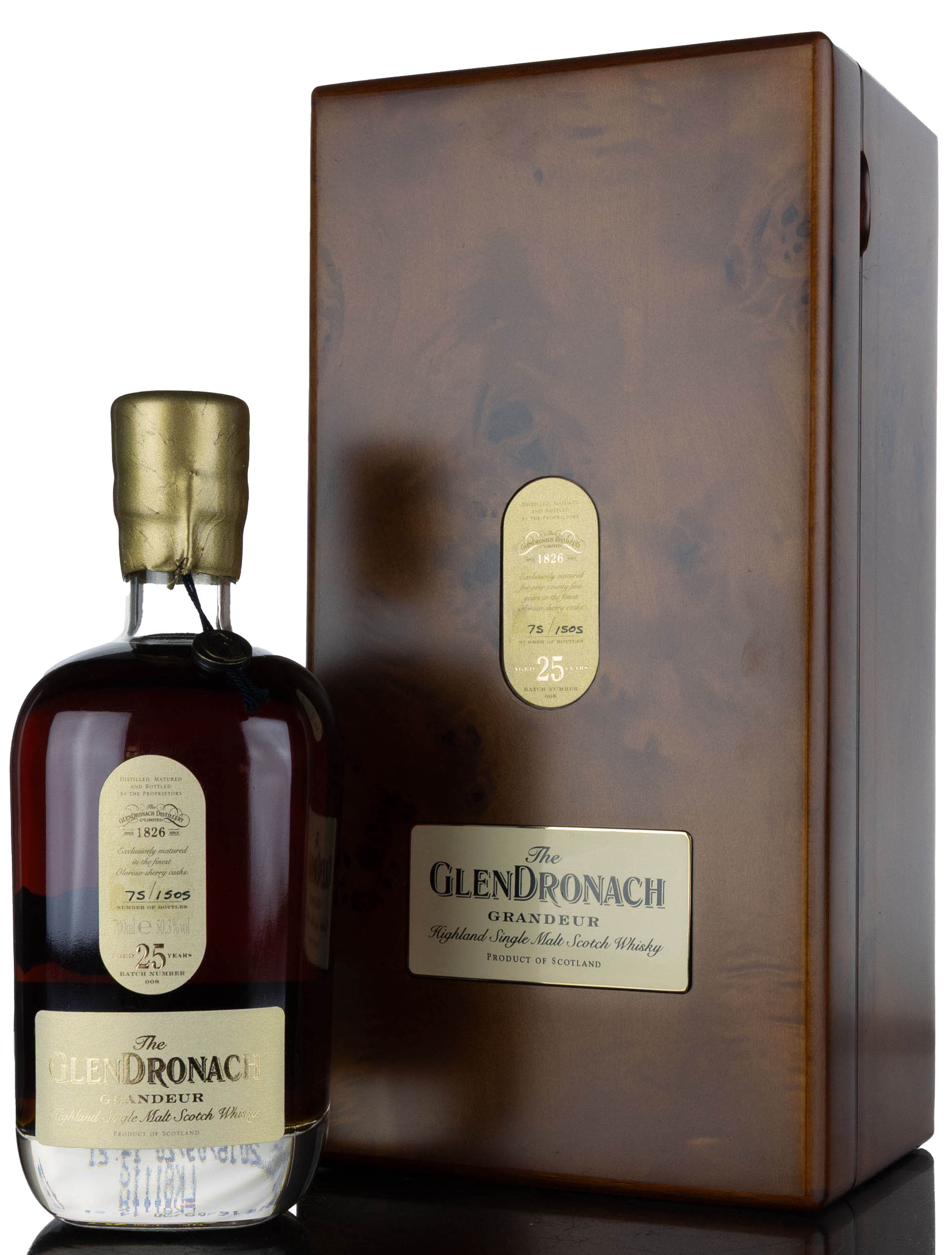 Glendronach 25 Year Old - Grandeur Batch 8 - 2016 Release