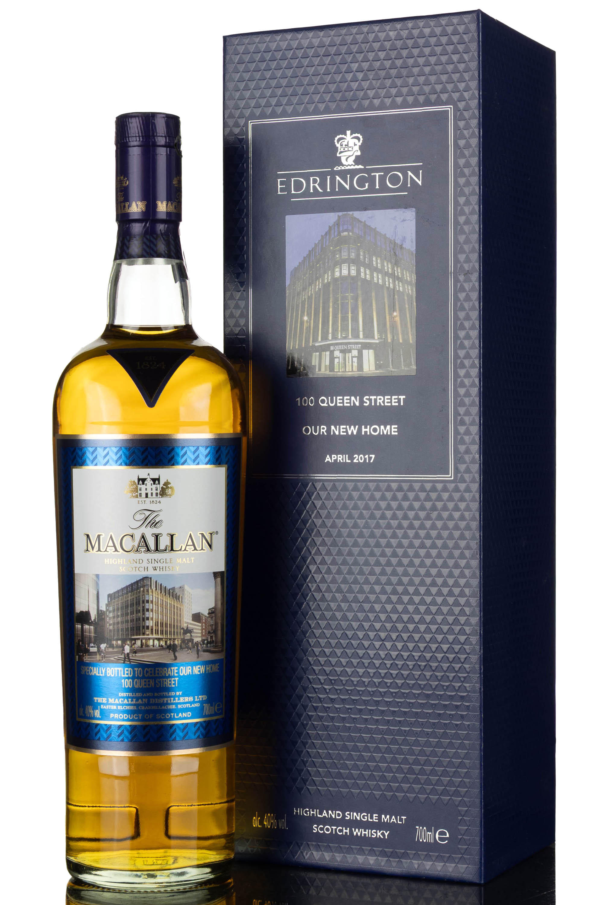 Macallan Edrington Celebrating Their New Home 100 Queen Street - 2017 Release