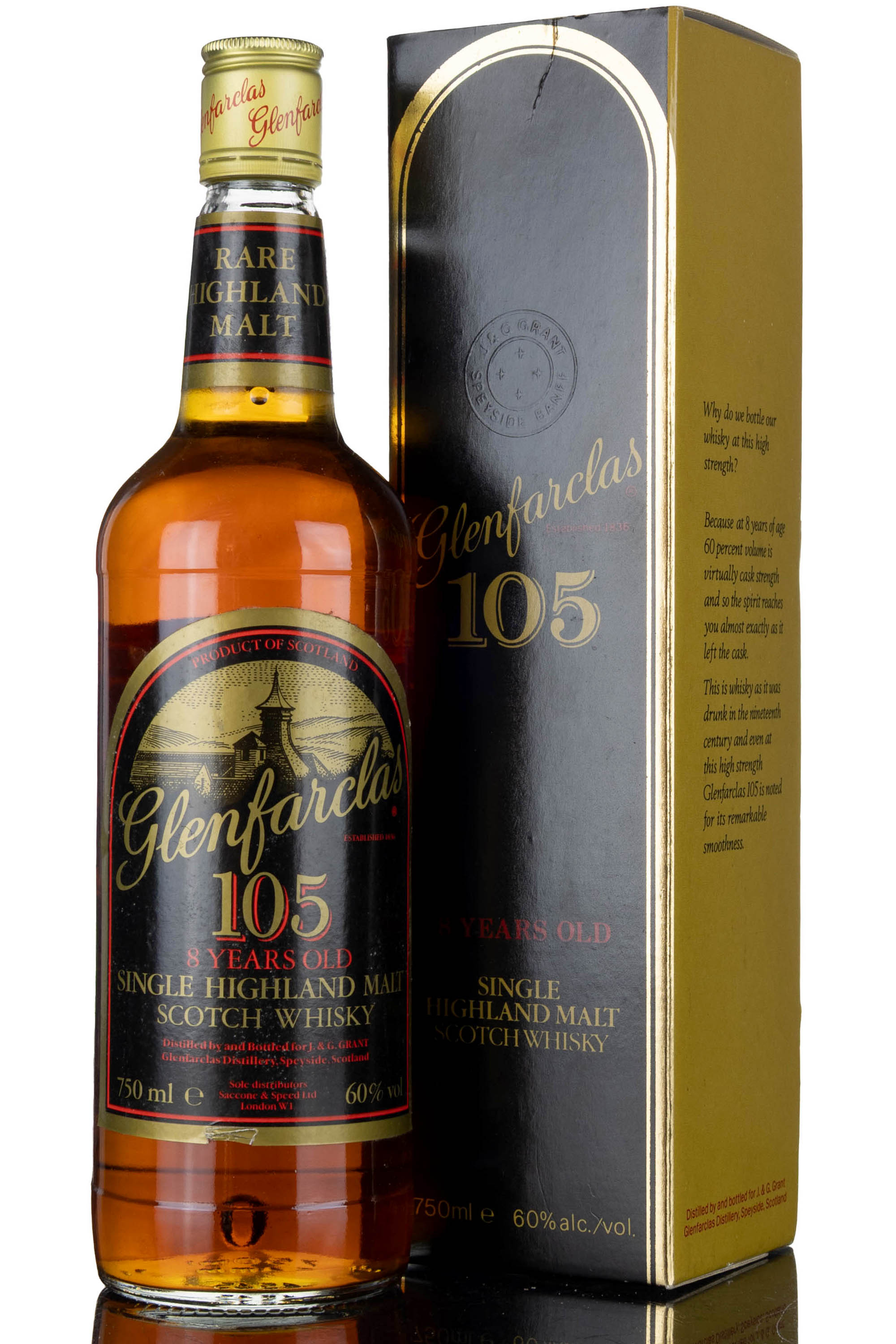 Glenfarclas 8 Year Old - 105 - 1980s