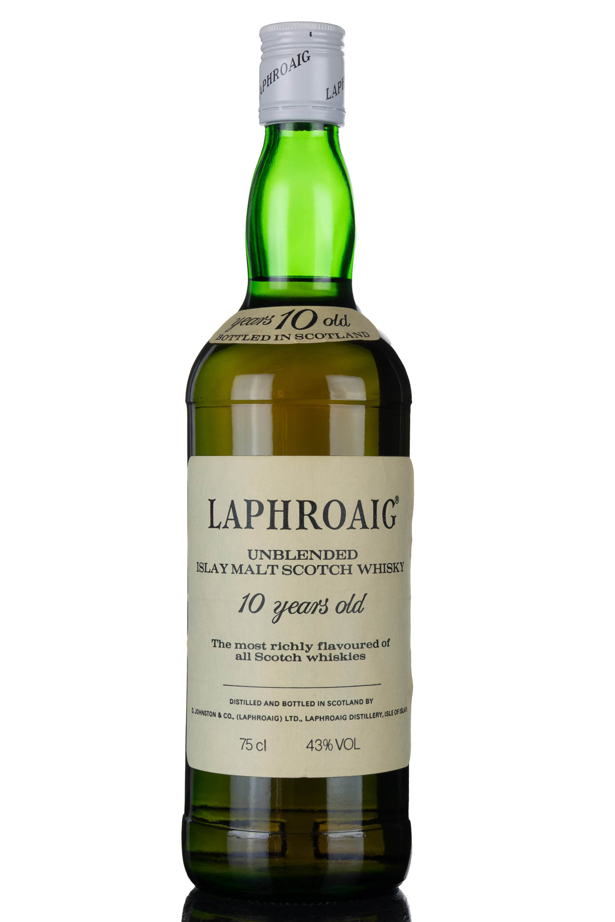 Laphroaig 10 Year Old - Unblended - 1983 Release