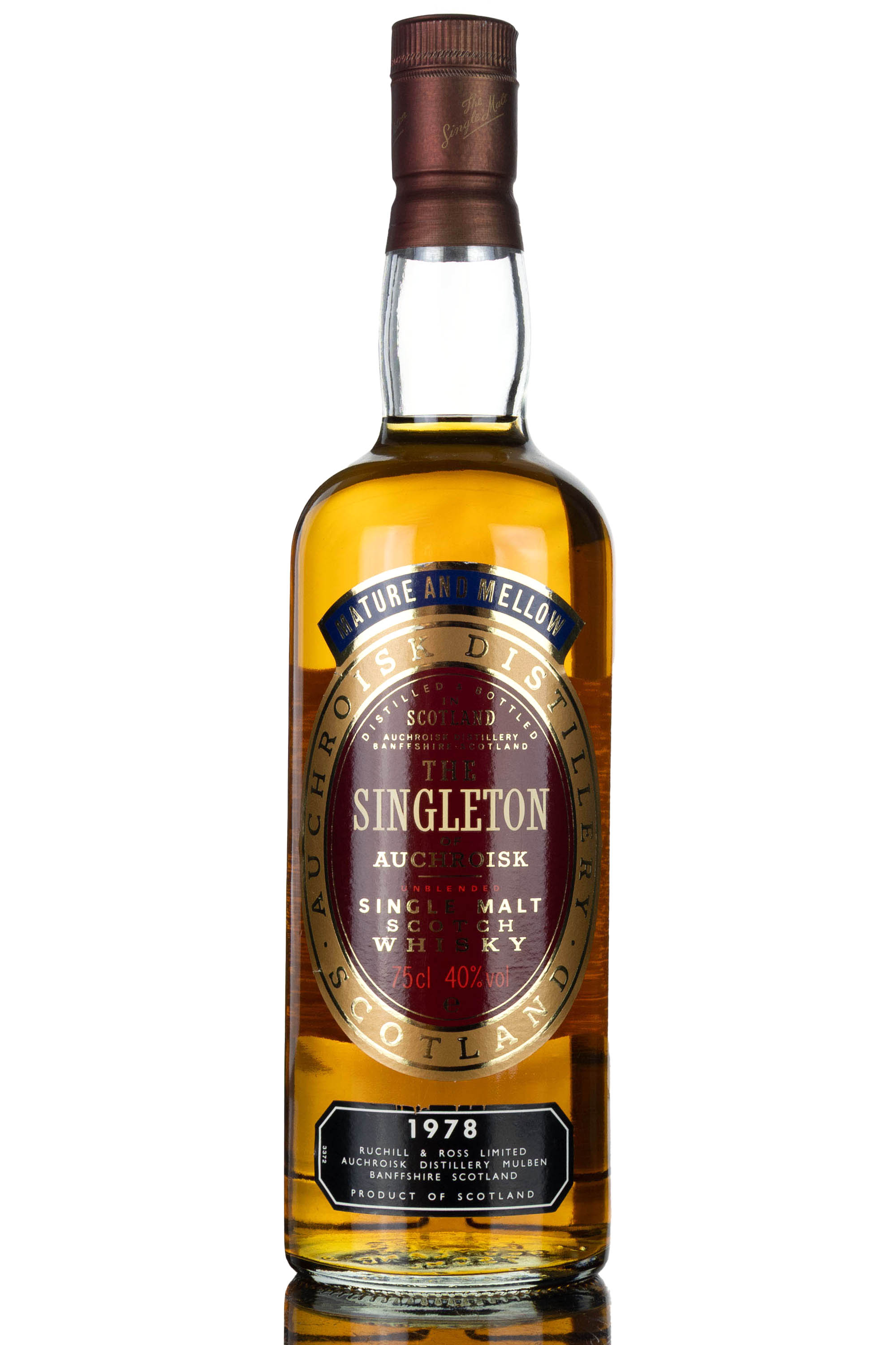 Singleton Of Auchroisk 1978