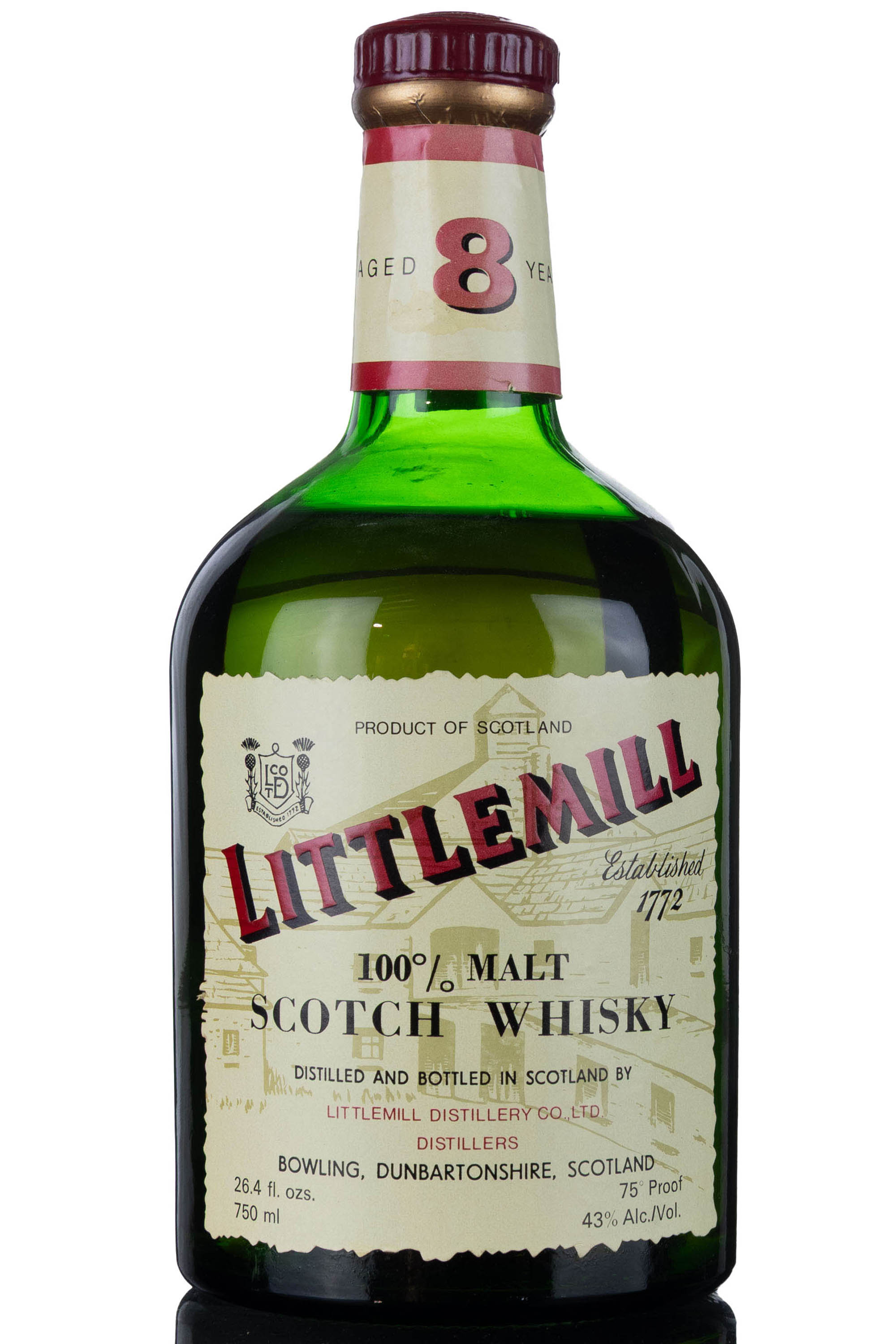 Littlemill 8 Year Old - Late 1970s